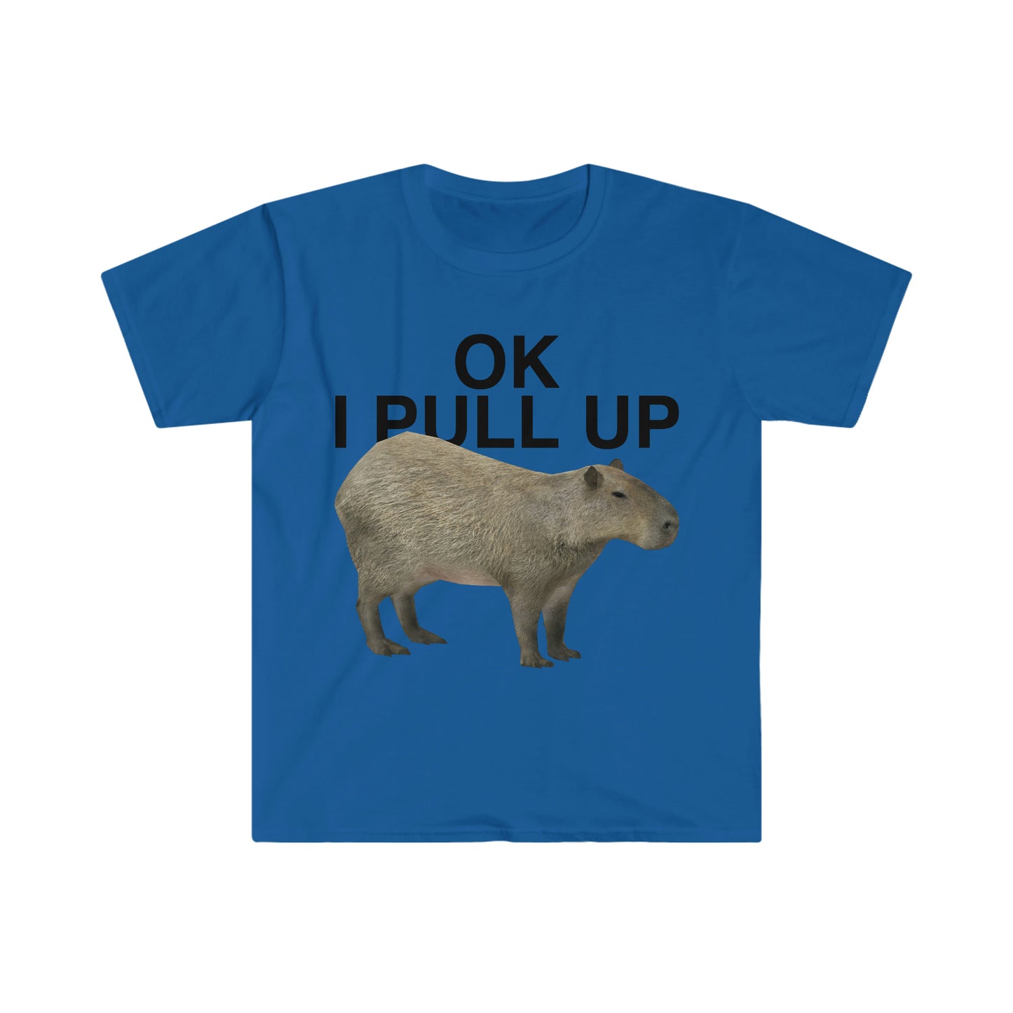 OK I Pull Up Capybara Funny Meme T Shirt