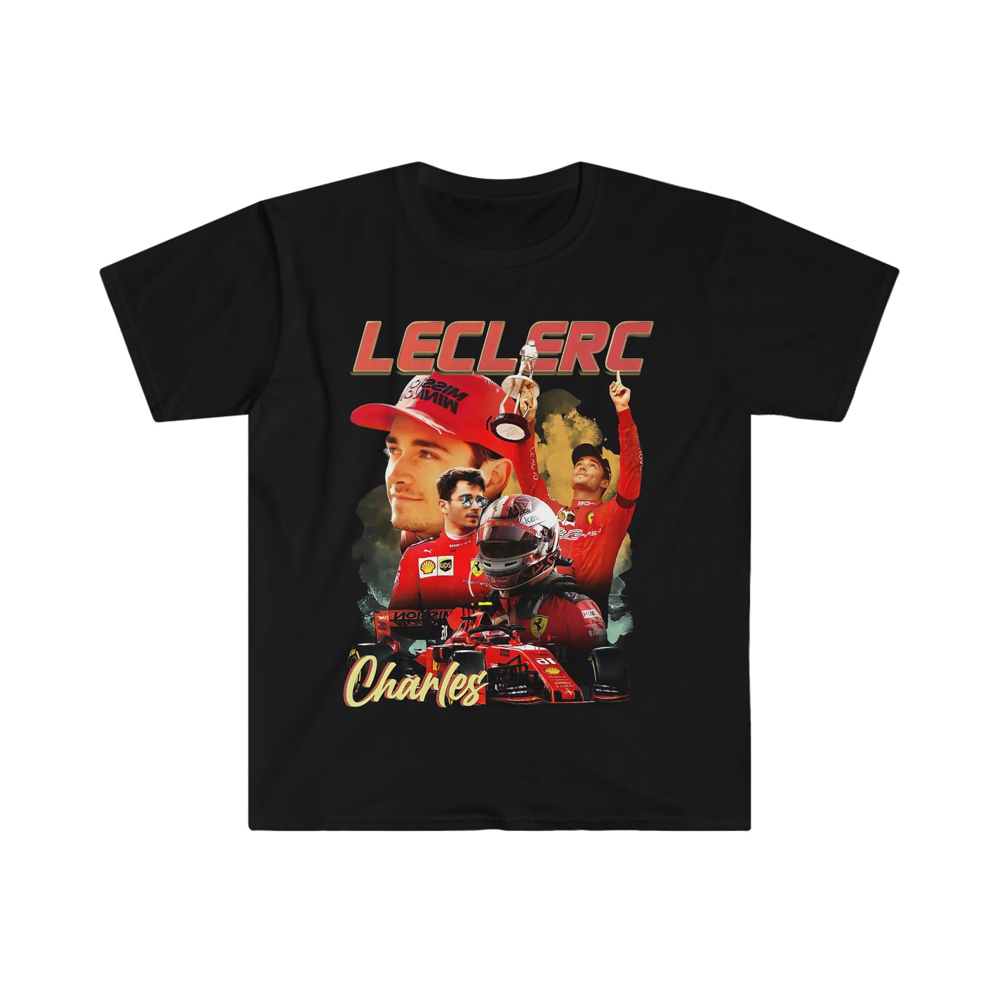 Charles Leclerc Shirt Driver Racing Championship Formula Racing Tshirt Monaco Vintage Design Graphic Tee Sweatshirt Hoodie Gift Fans