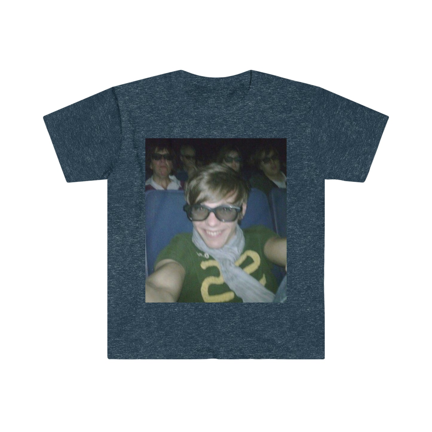 Louis Tomlinson Movie Theatre Selfie Meme T-Shirt Cursed One Direction