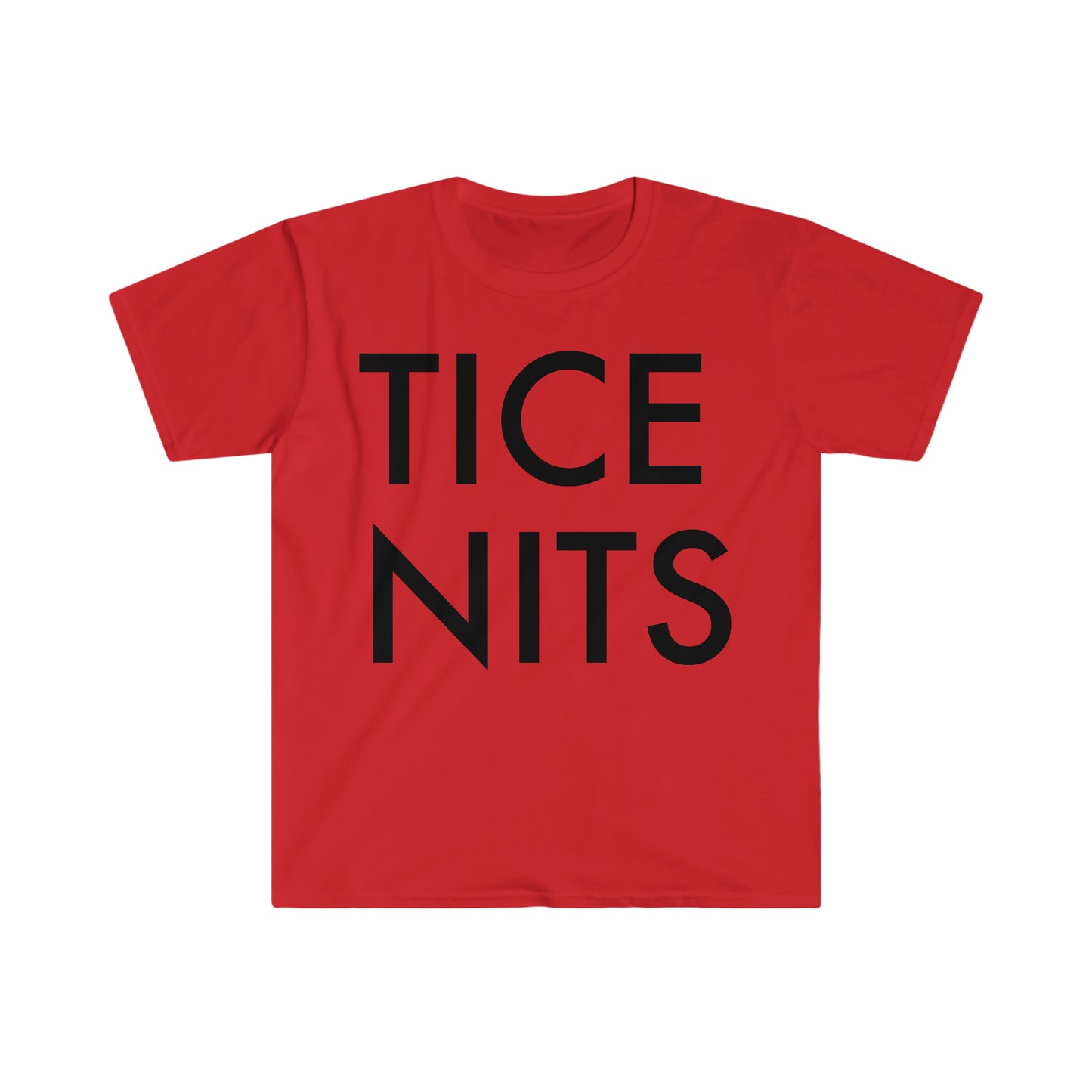 Tice Nits Funny Pun Nice T... Meme T Shirt