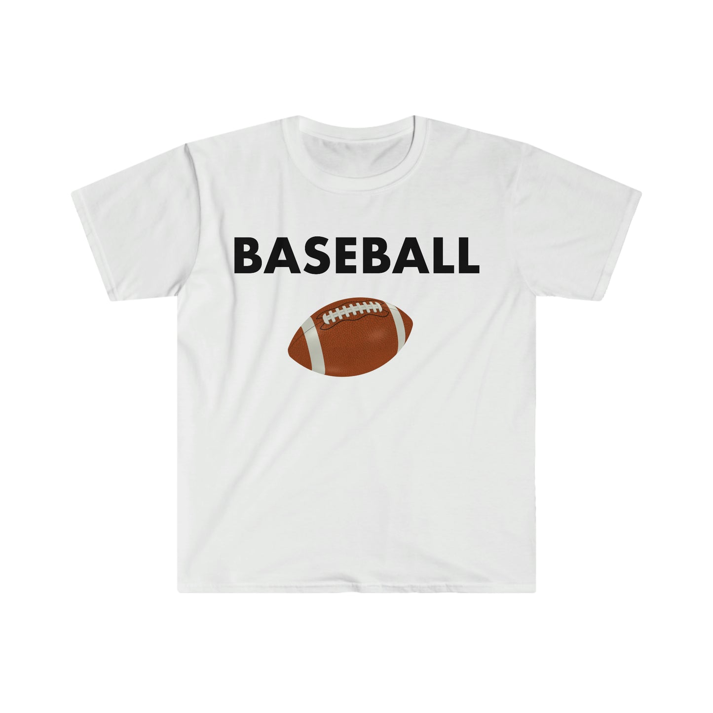 Baseball Football Funny Meme T-Shirt