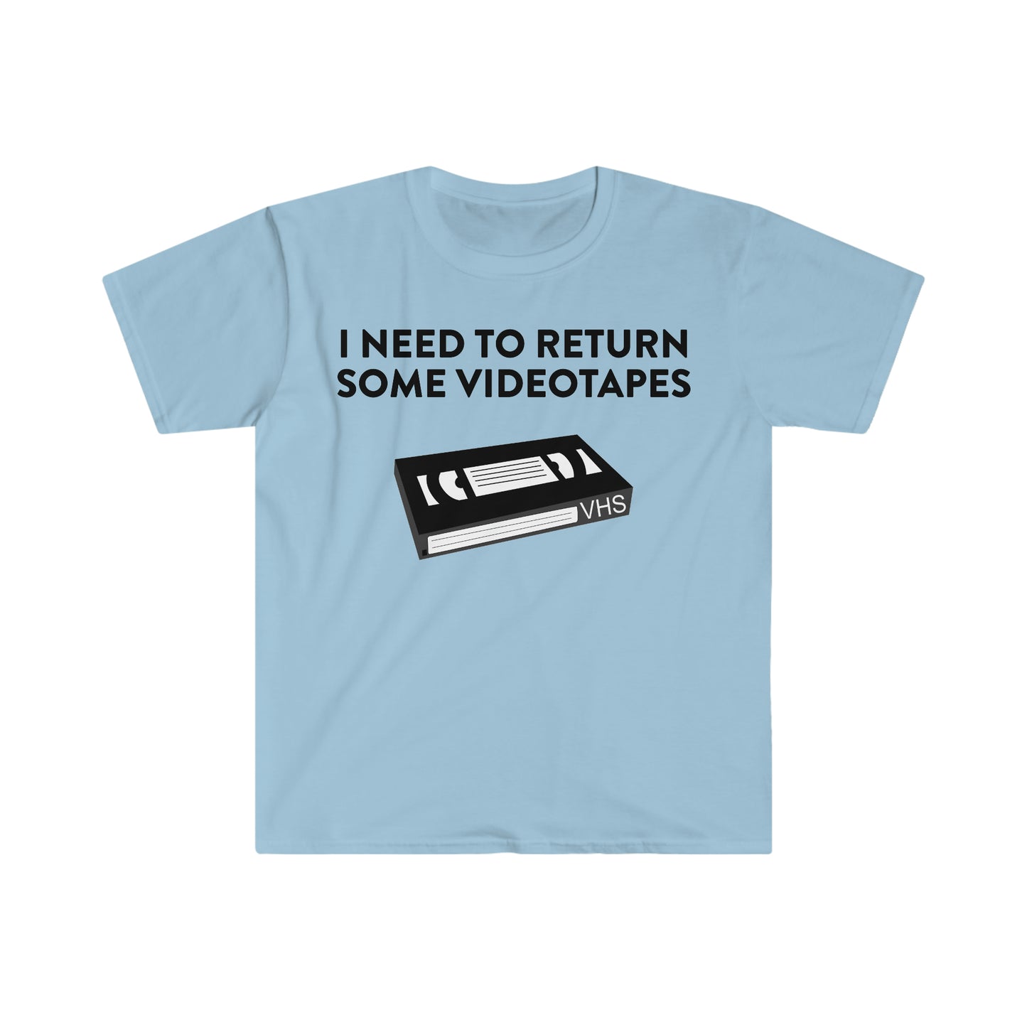 I Need to Return Some Videotapes Patrick Bateman American Psycho Funny Meme T Shirt