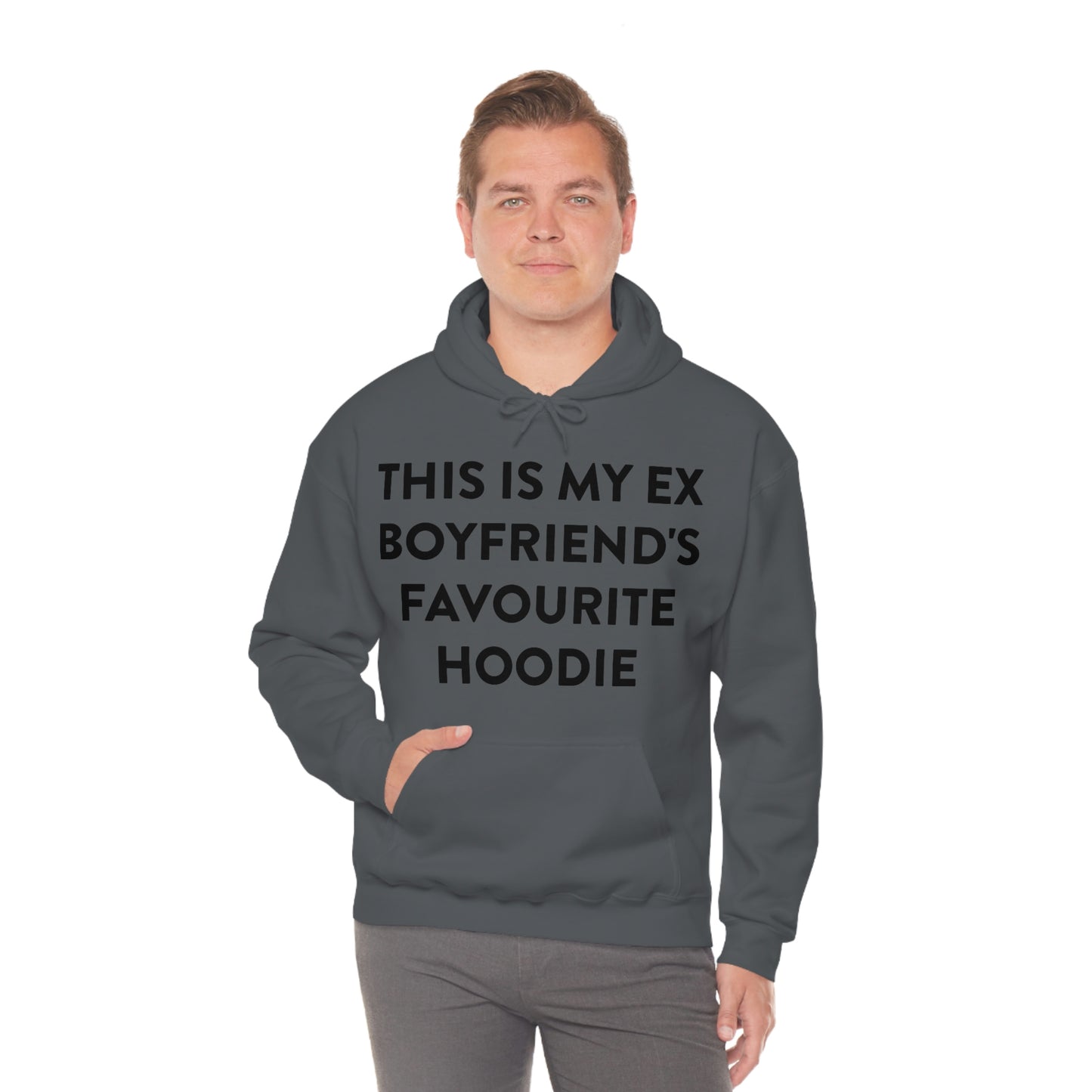 This is my Ex Boyfriend's Favorite Hoodie Funny Meme Hooded Sweatshirt