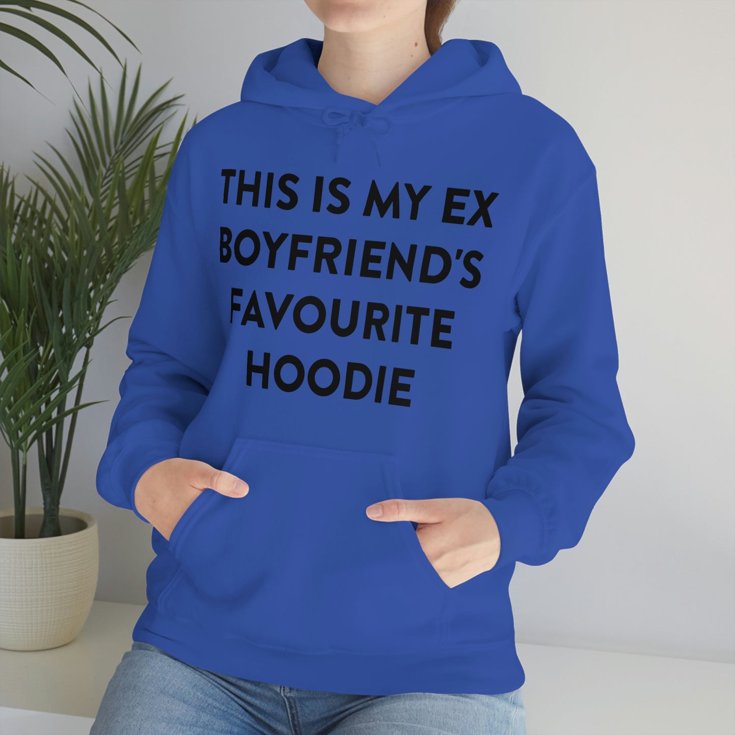 This is my Ex Boyfriend's Favorite Hoodie Funny Meme Hooded Sweatshirt