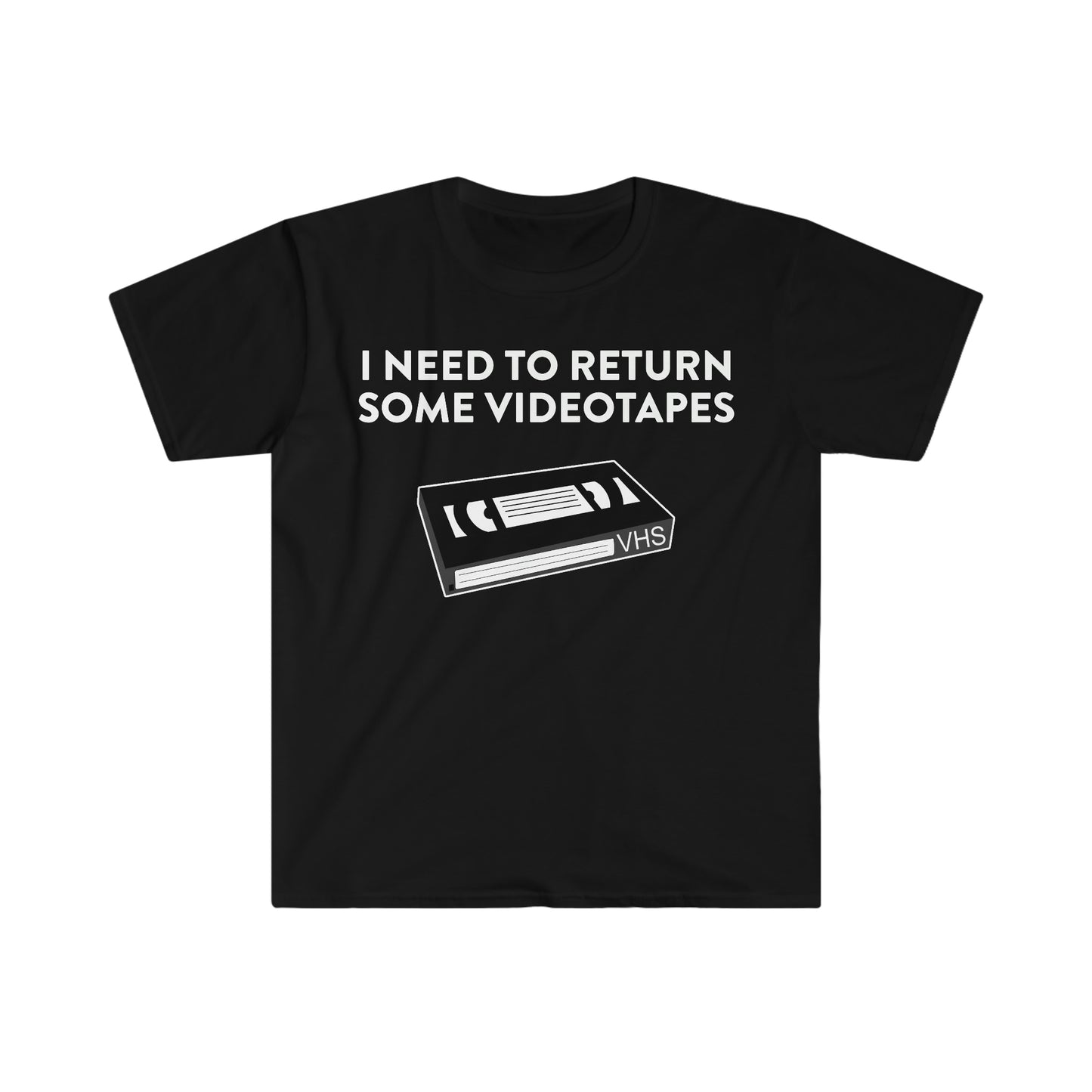 I Need to Return Some Videotapes Patrick Bateman American Psycho Funny Meme T Shirt