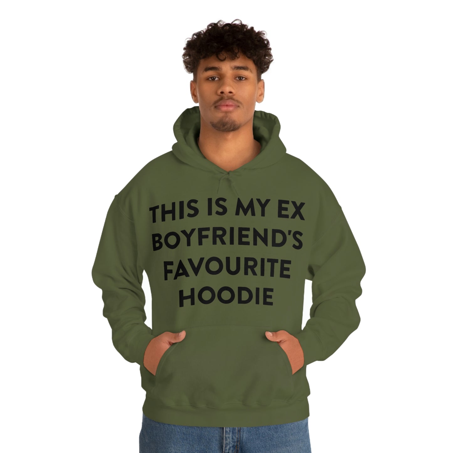 This is my Ex Boyfriend's Favorite Hoodie Funny Meme Hooded Sweatshirt