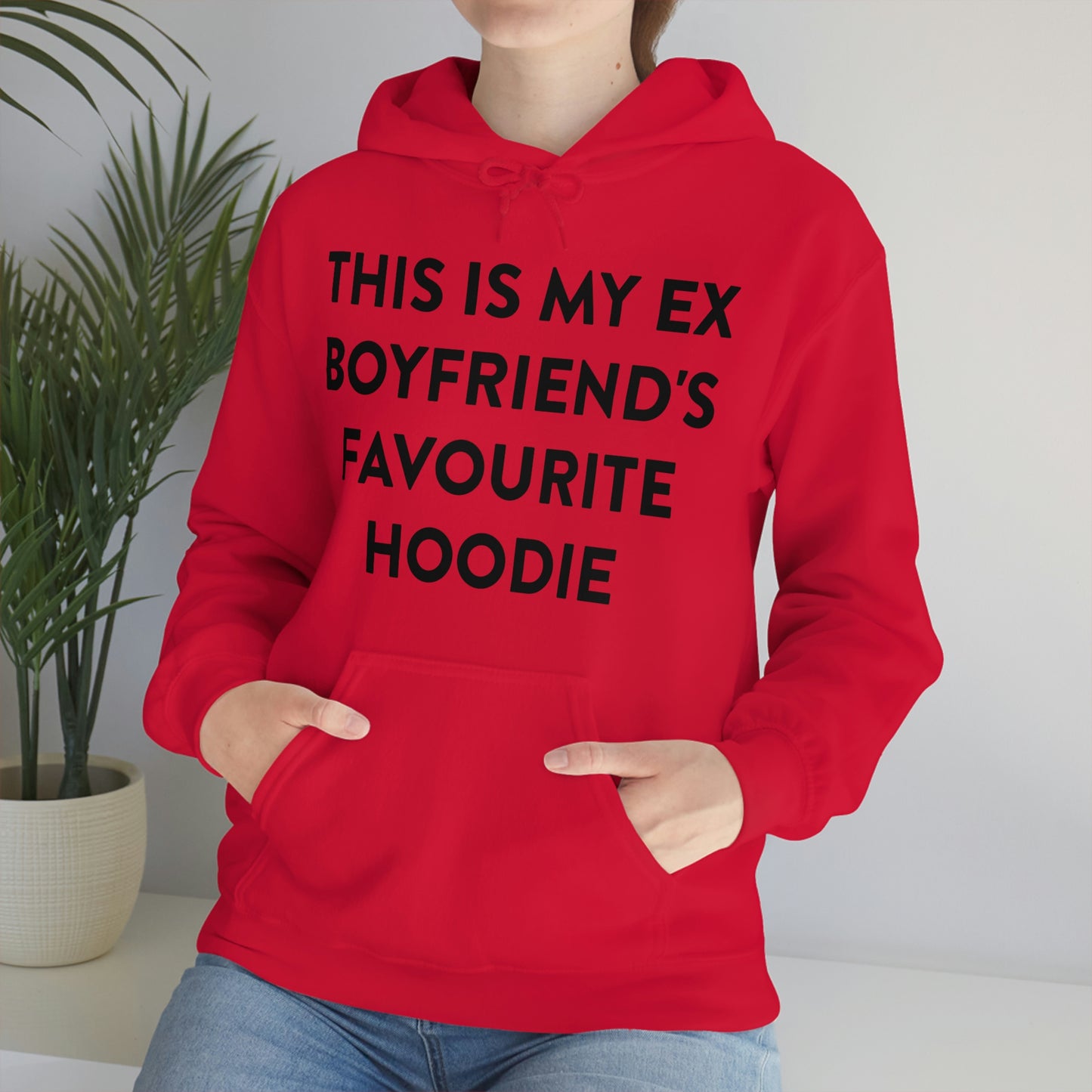 This is my Ex Boyfriend's Favorite Hoodie Funny Meme Hooded Sweatshirt