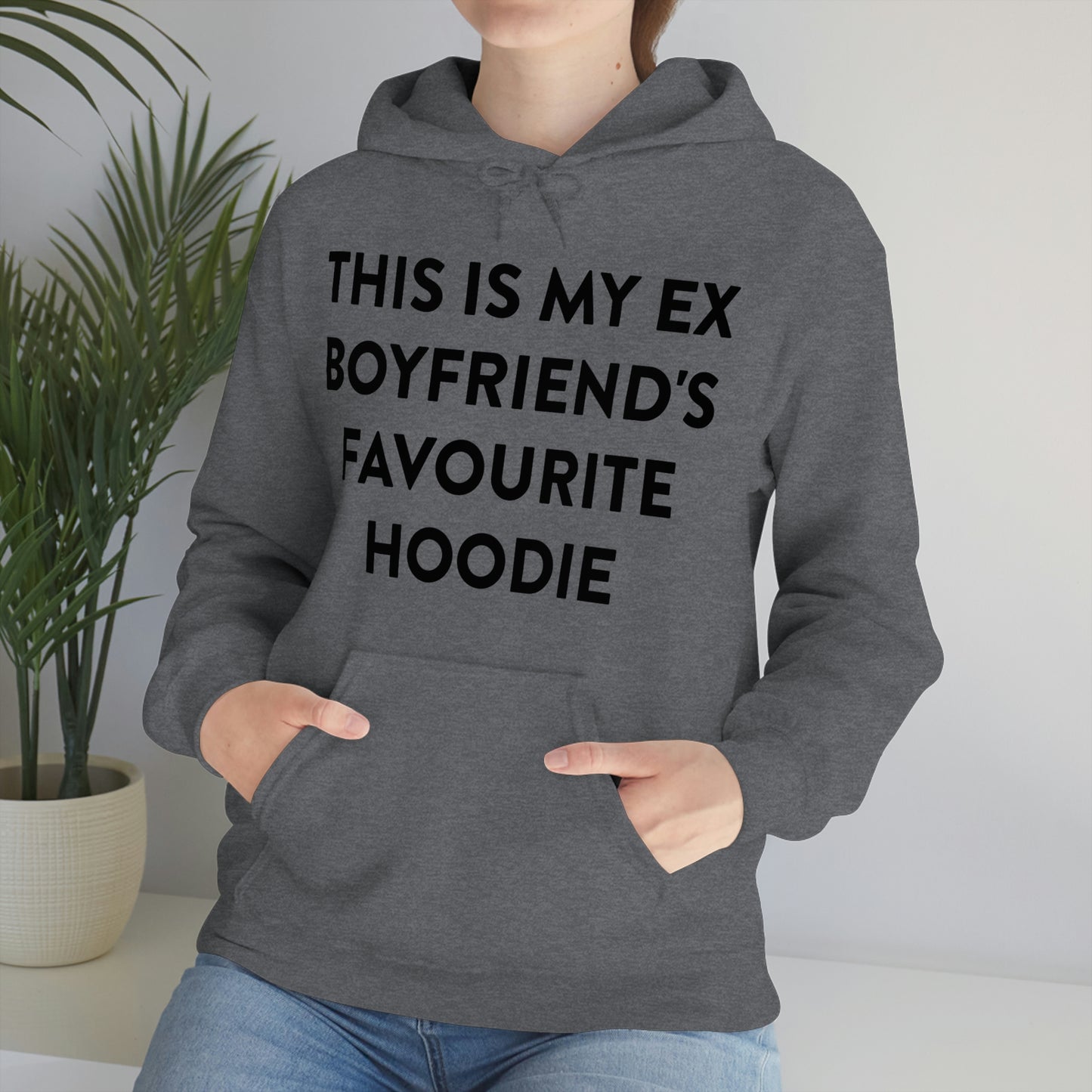 This is my Ex Boyfriend's Favorite Hoodie Funny Meme Hooded Sweatshirt