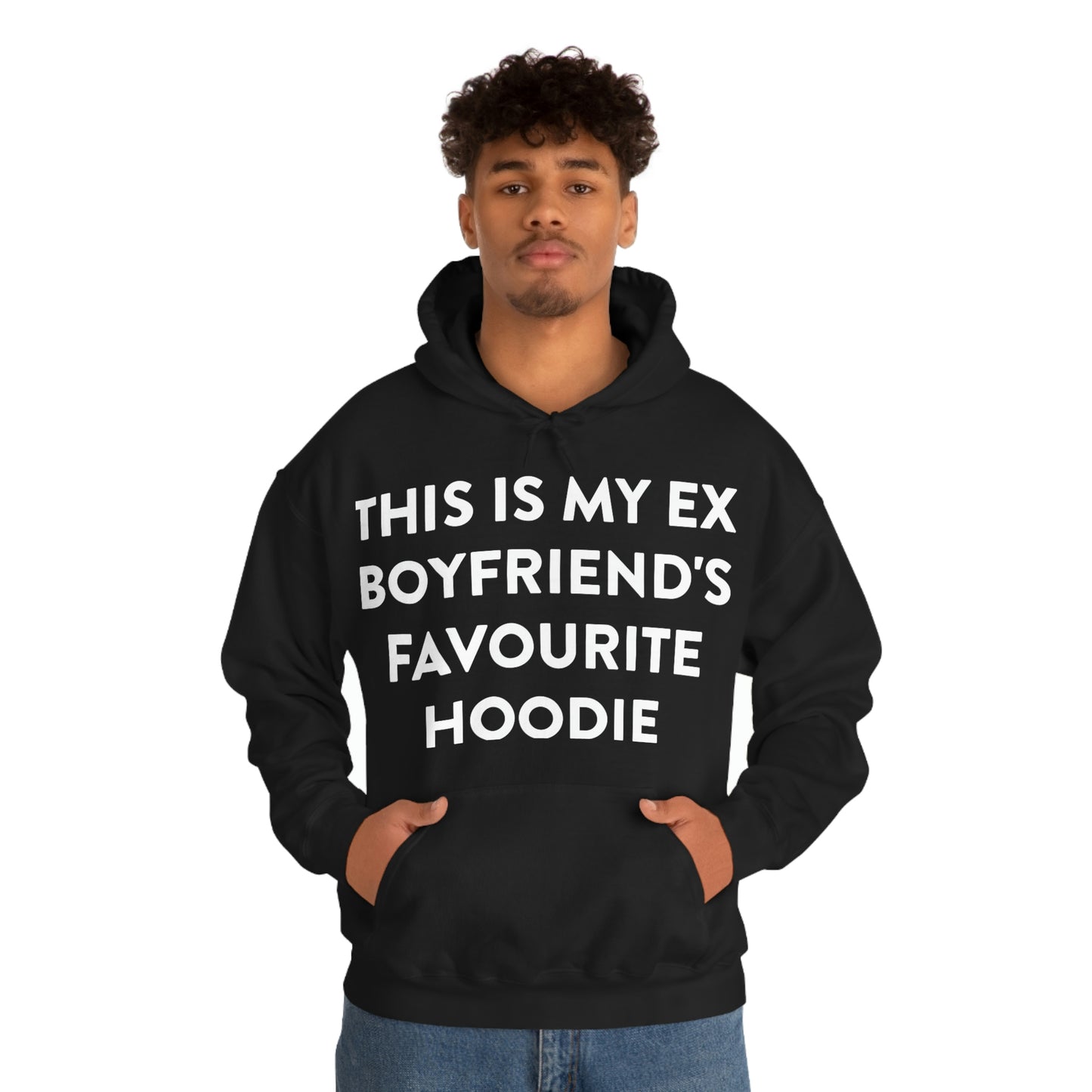 This is my Ex Boyfriend's Favorite Hoodie Funny Meme Hooded Sweatshirt