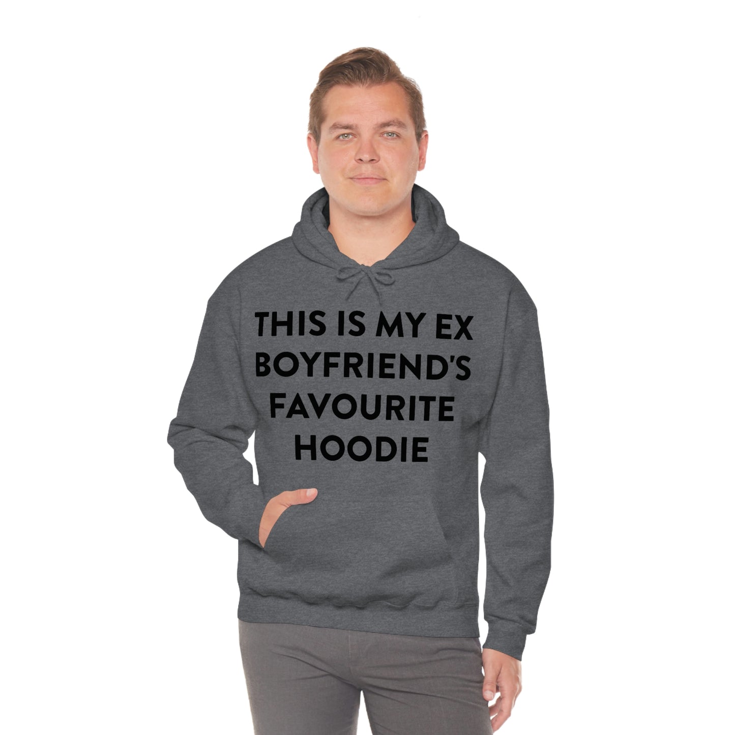 This is my Ex Boyfriend's Favorite Hoodie Funny Meme Hooded Sweatshirt