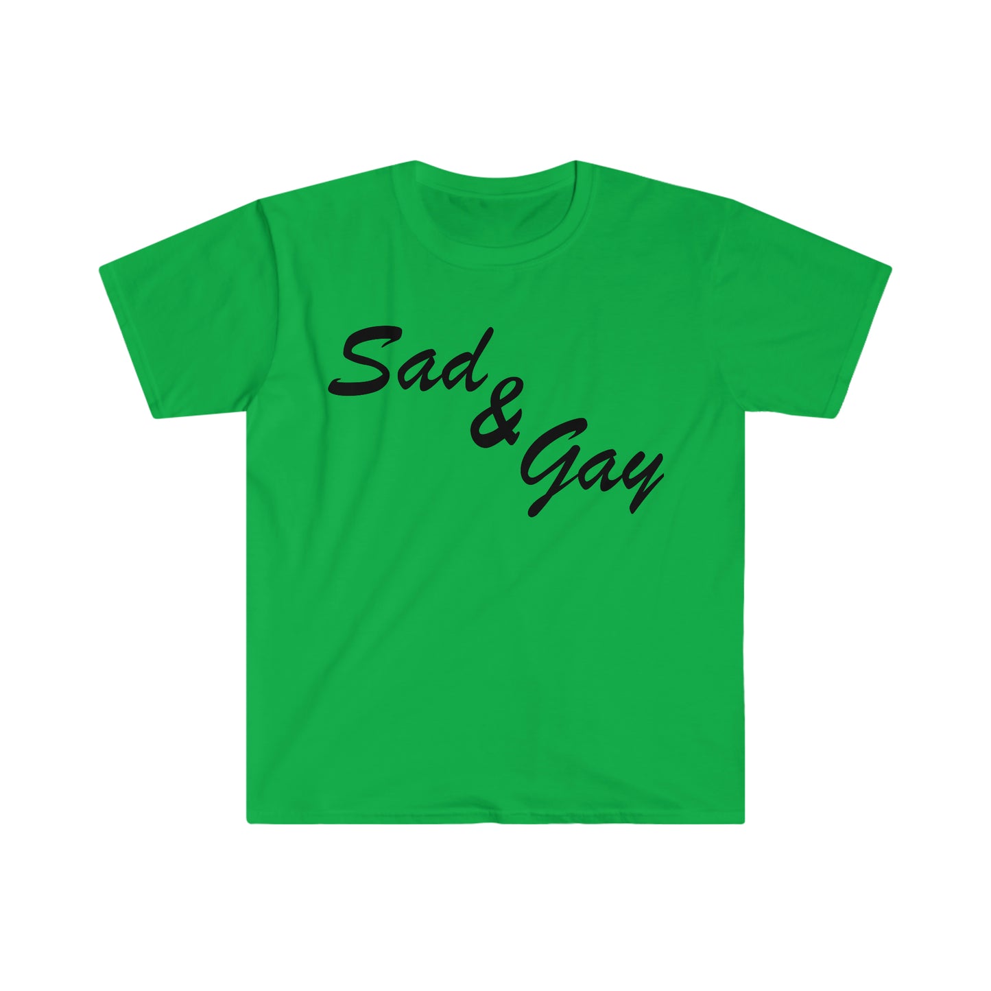 Sad and Gay Funny Meme T Shirt