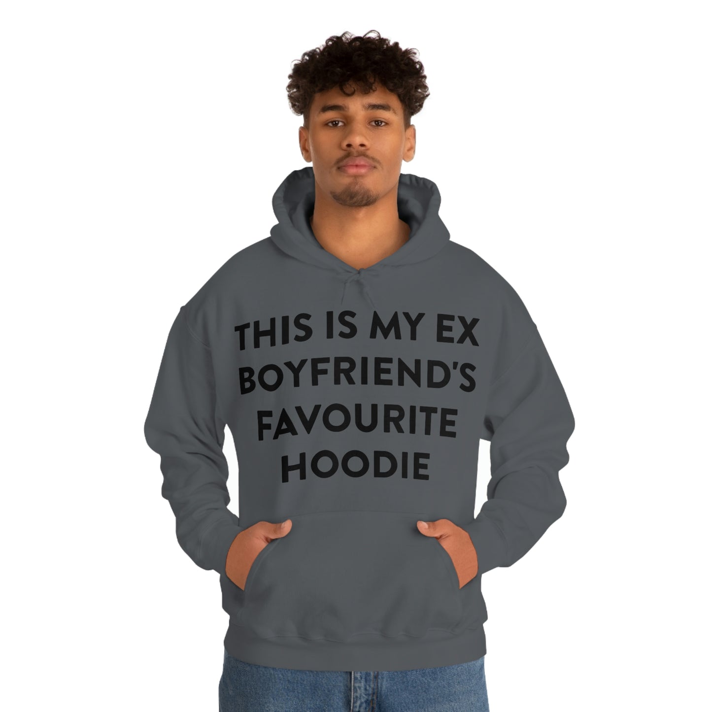 This is my Ex Boyfriend's Favorite Hoodie Funny Meme Hooded Sweatshirt
