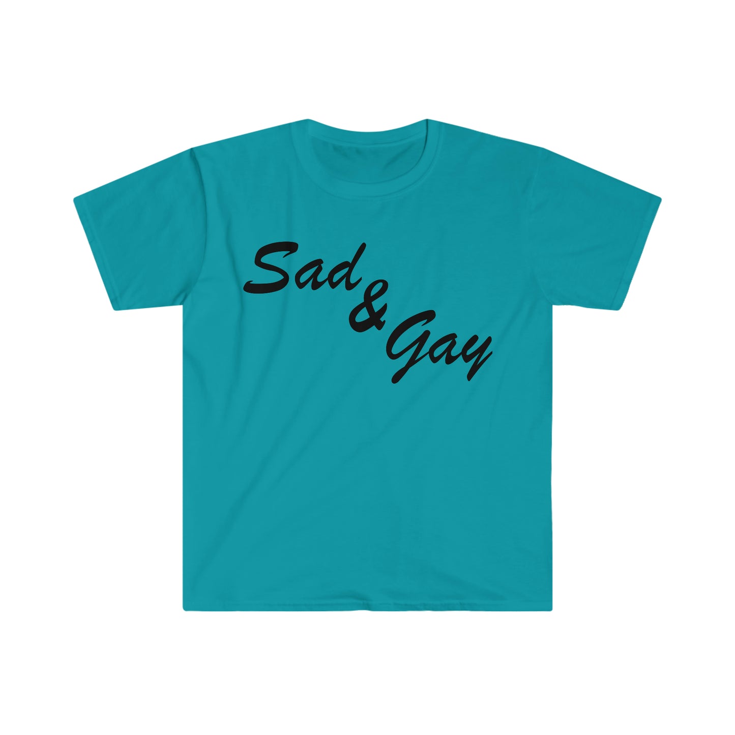 Sad and Gay Funny Meme T Shirt