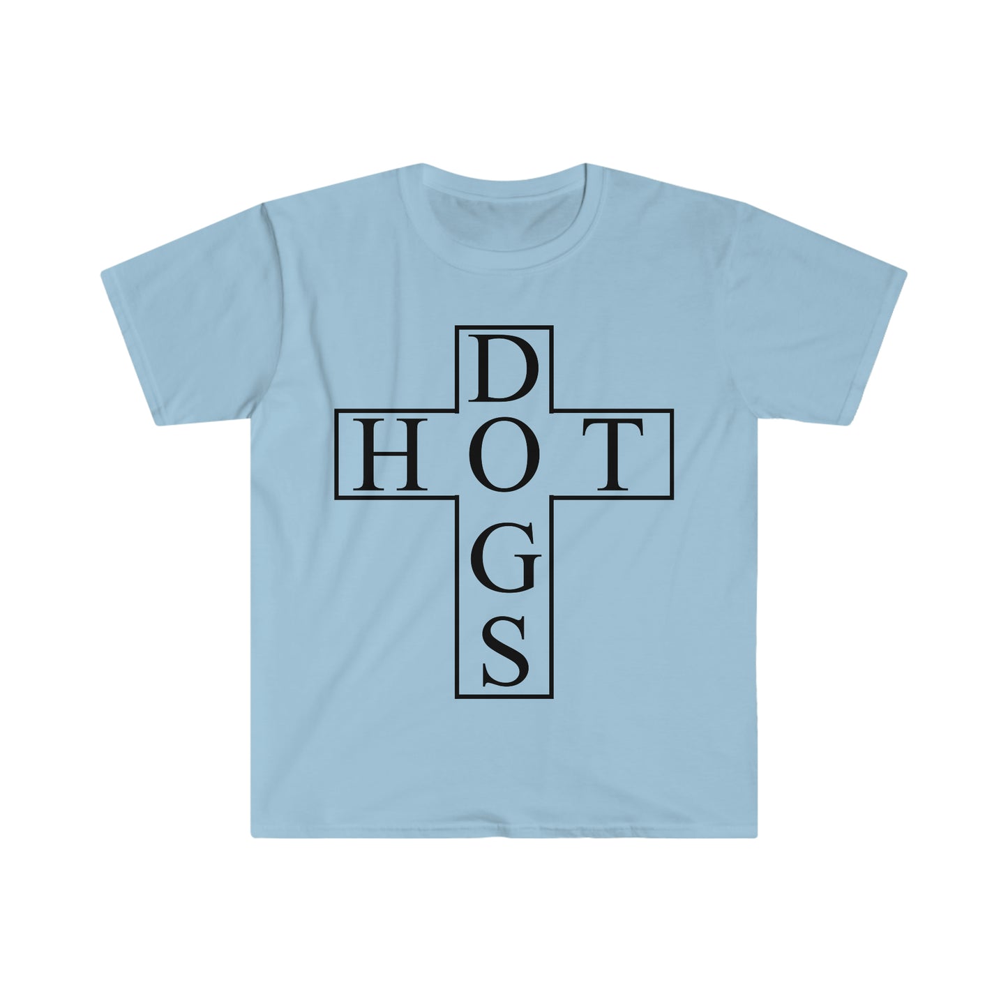 Jesus Cross Hot Dogs Funny Parody T Shirt