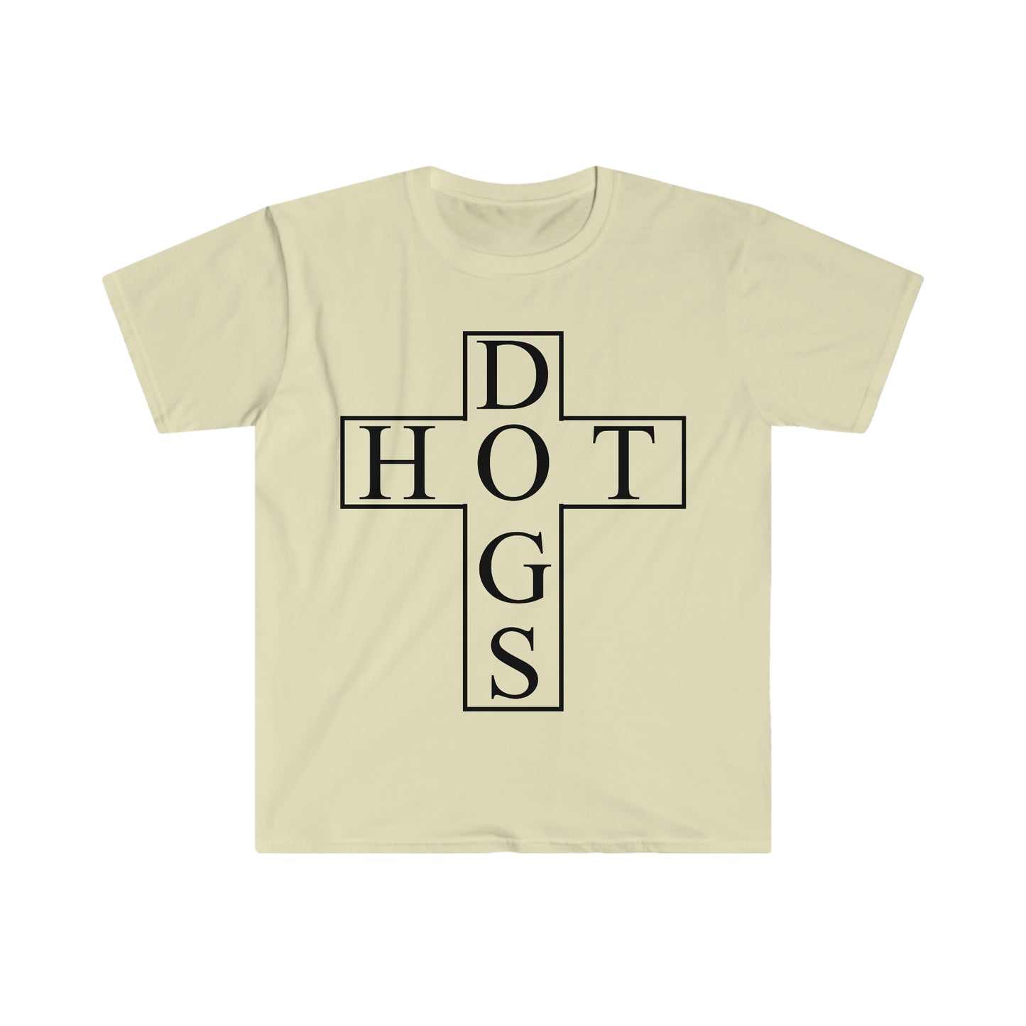 Jesus Cross Hot Dogs Funny Parody T Shirt