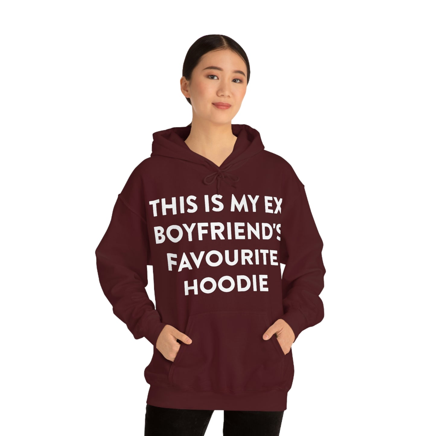 This is my Ex Boyfriend's Favorite Hoodie Funny Meme Hooded Sweatshirt