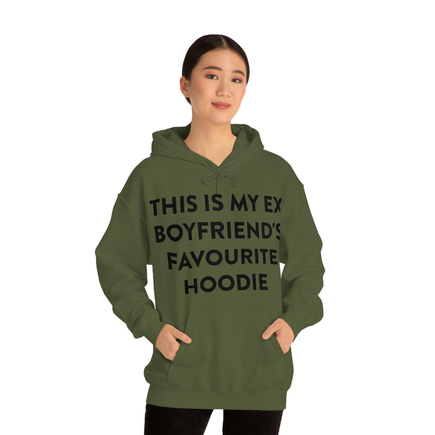 This is my Ex Boyfriend's Favorite Hoodie Funny Meme Hooded Sweatshirt