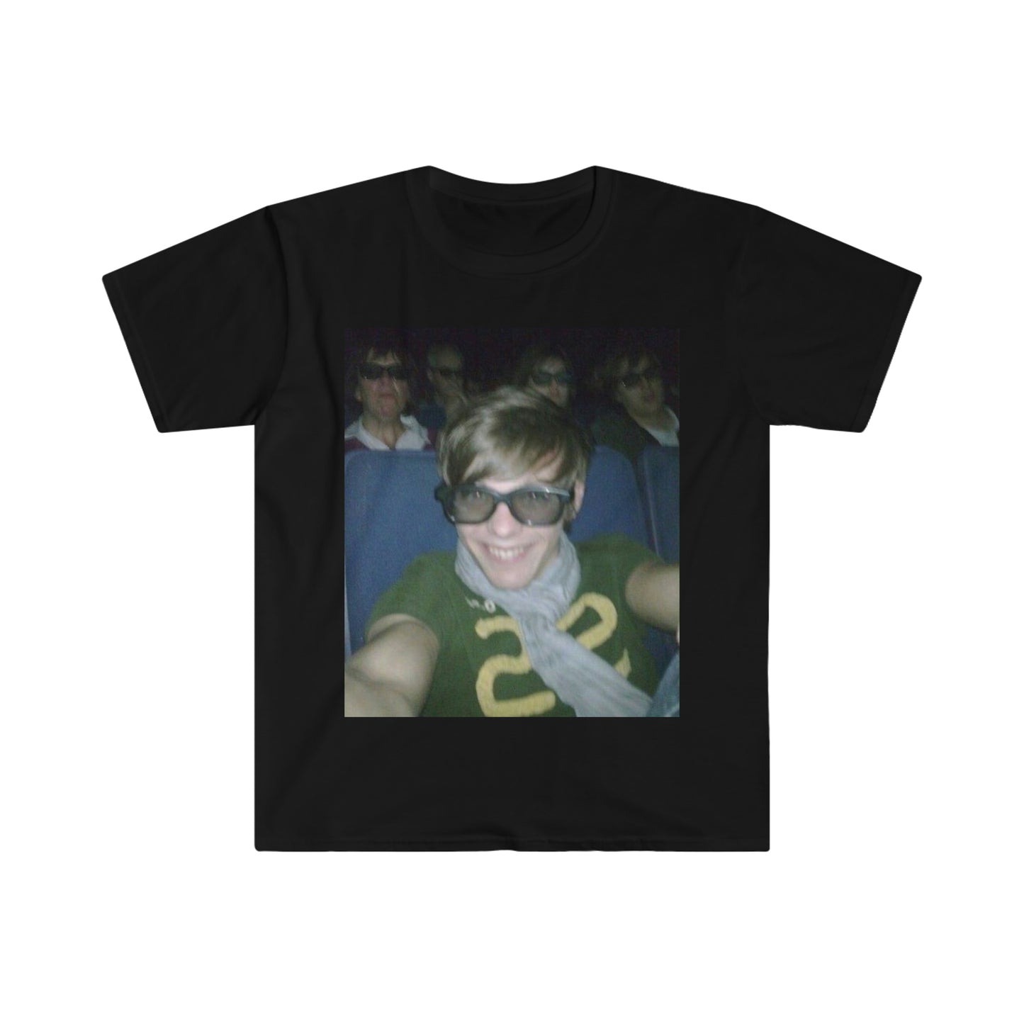 Louis Tomlinson Movie Theatre Selfie Meme T-Shirt Cursed One Direction