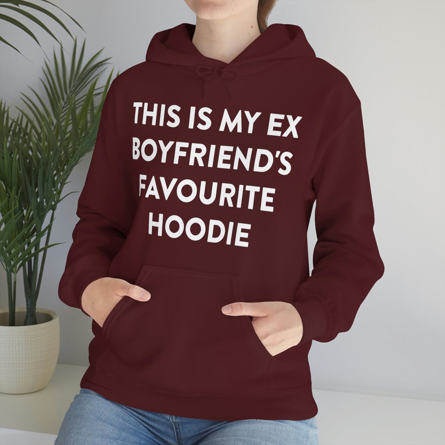 This is my Ex Boyfriend's Favorite Hoodie Funny Meme Hooded Sweatshirt