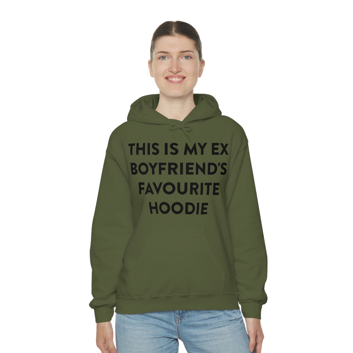 This is my Ex Boyfriend's Favorite Hoodie Funny Meme Hooded Sweatshirt