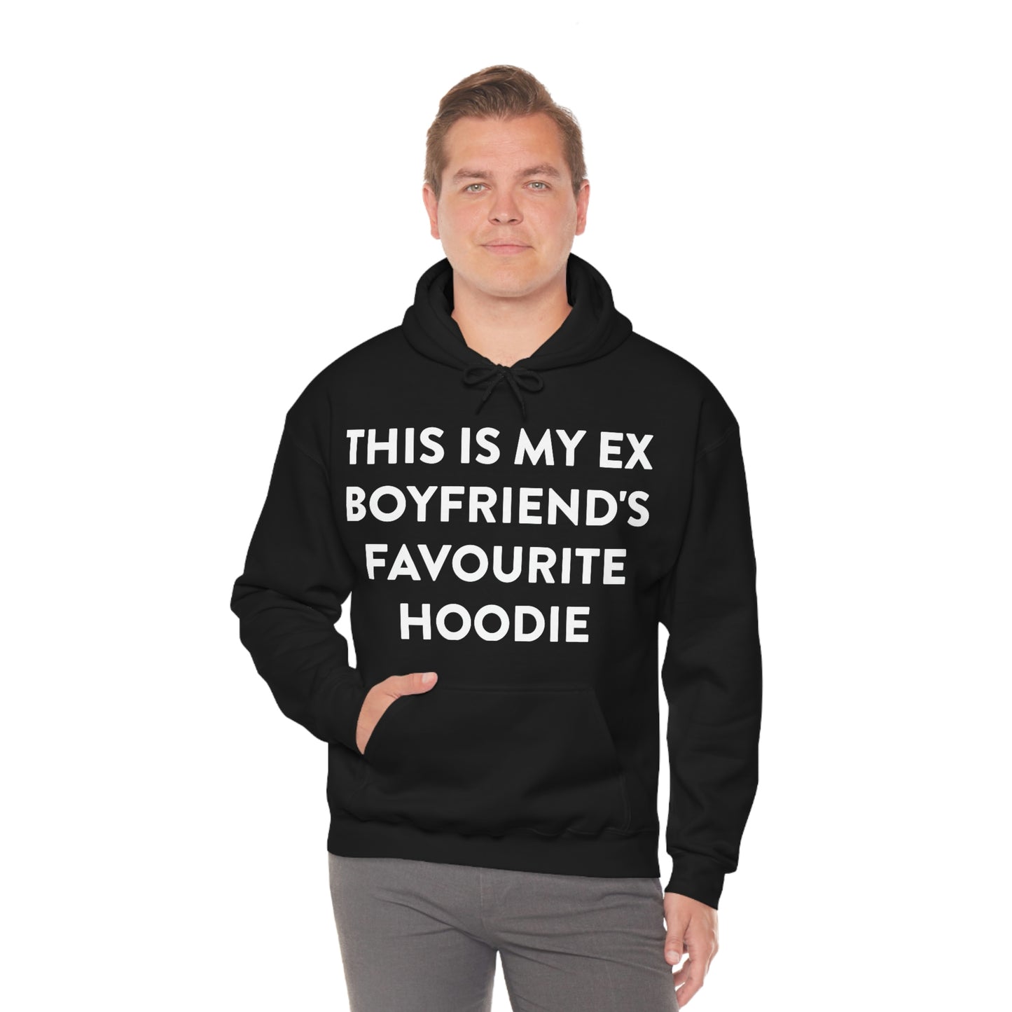 This is my Ex Boyfriend's Favorite Hoodie Funny Meme Hooded Sweatshirt
