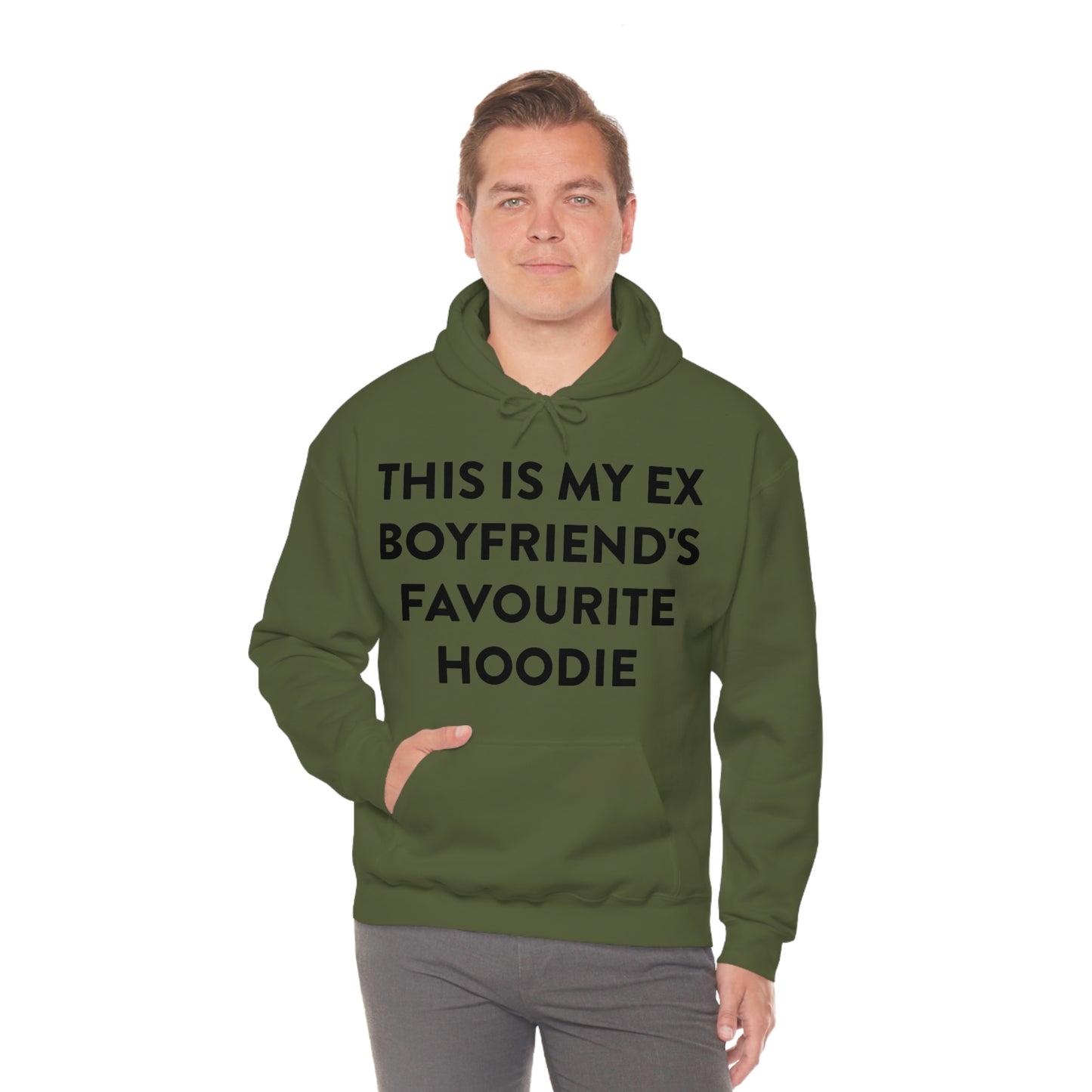 This is my Ex Boyfriend's Favorite Hoodie Funny Meme Hooded Sweatshirt