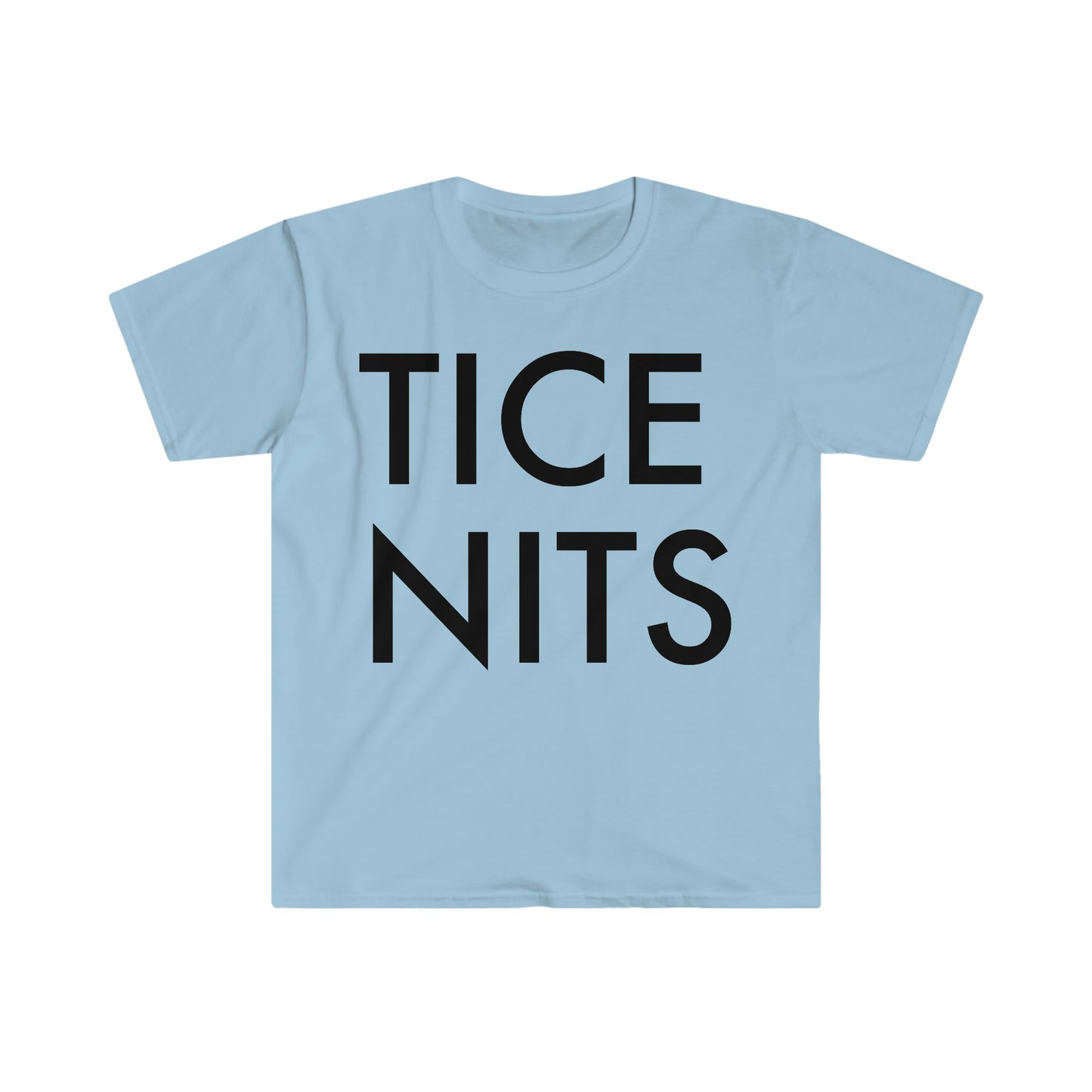 Tice Nits Funny Pun Nice T... Meme T Shirt