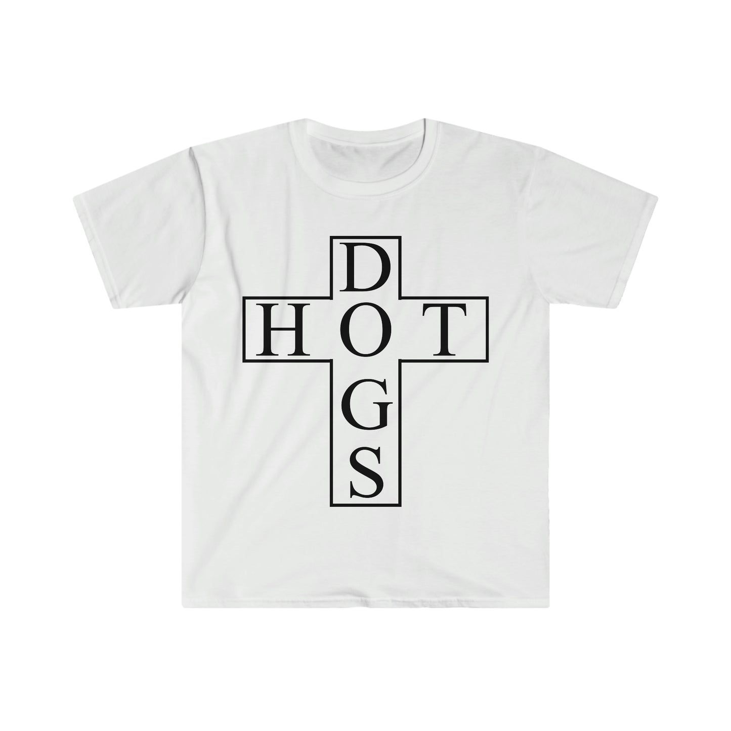 Jesus Cross Hot Dogs Funny Parody T Shirt