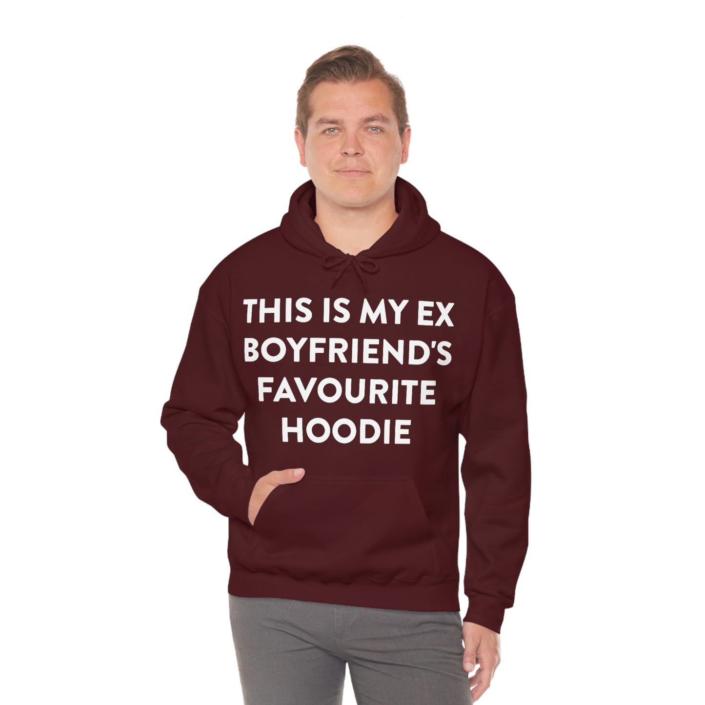 This is my Ex Boyfriend's Favorite Hoodie Funny Meme Hooded Sweatshirt