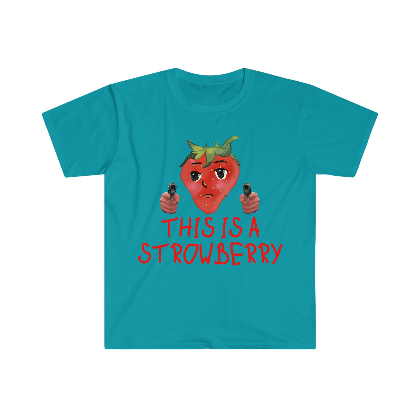 This is a Strowberry Robbery Strawberry Funny Meme T Shirt