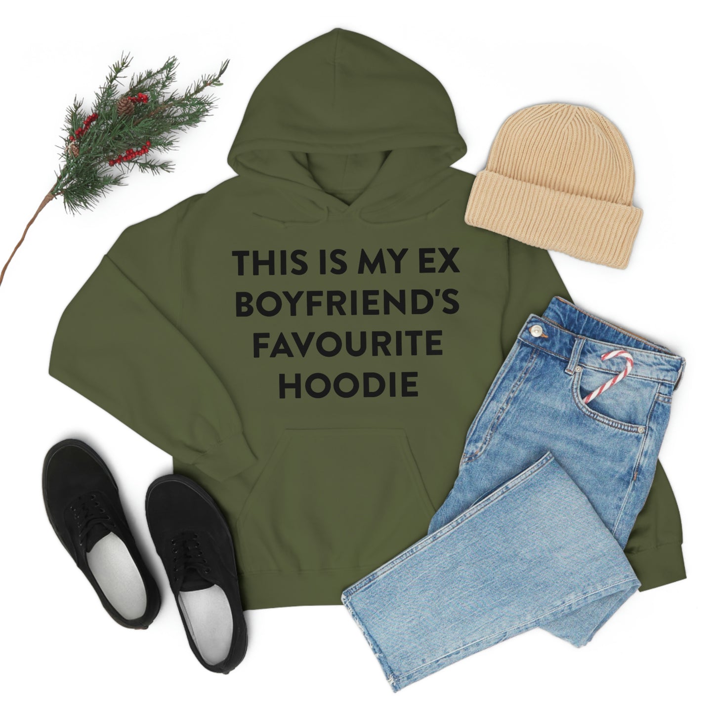 This is my Ex Boyfriend's Favorite Hoodie Funny Meme Hooded Sweatshirt