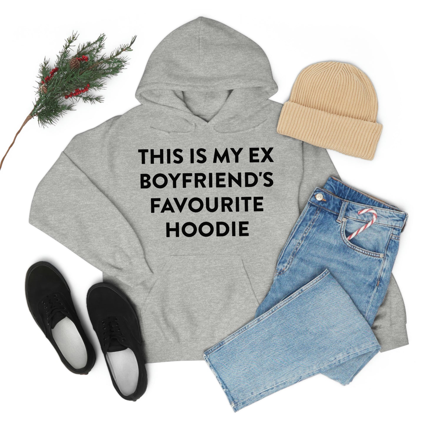 This is my Ex Boyfriend's Favorite Hoodie Funny Meme Hooded Sweatshirt