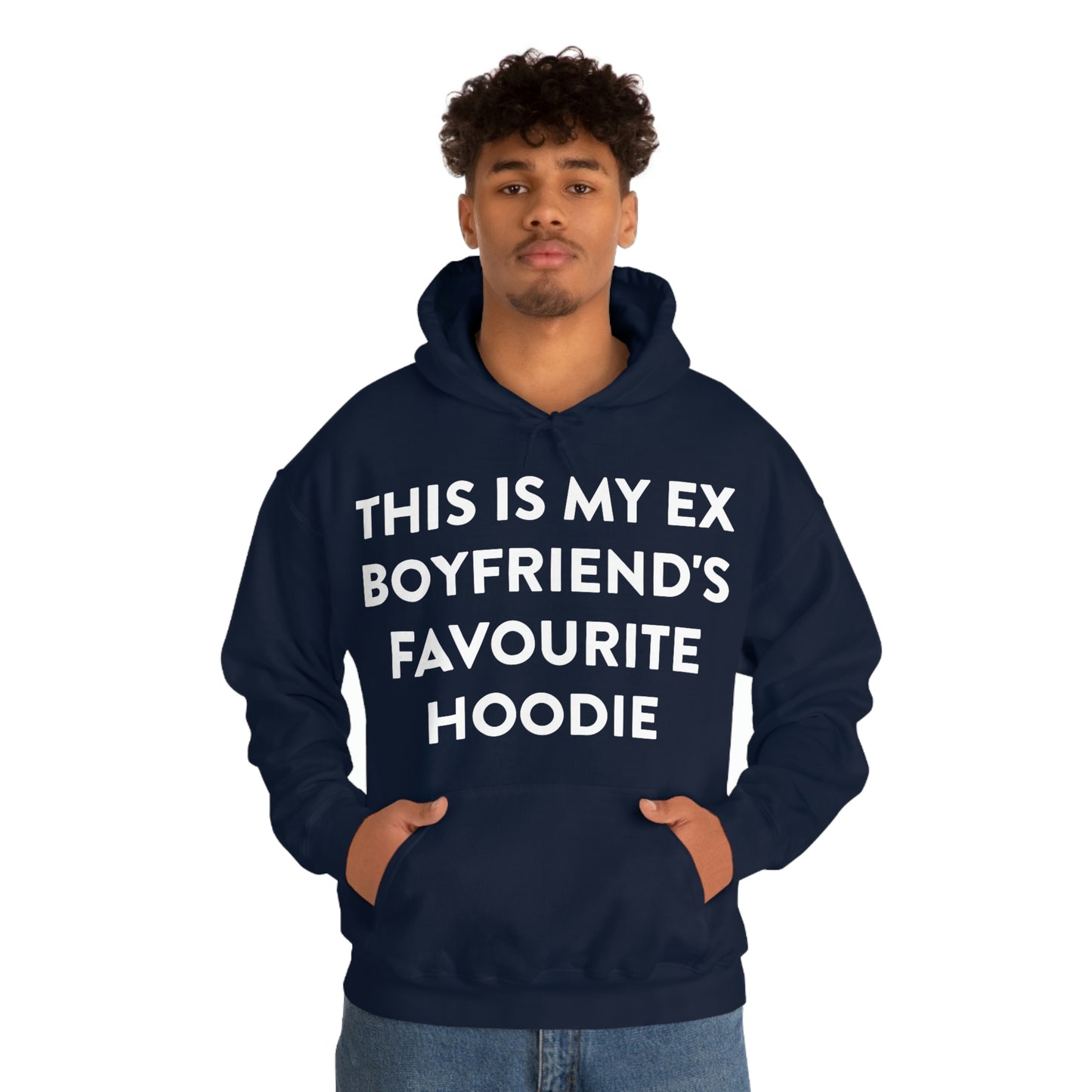 This is my Ex Boyfriend's Favorite Hoodie Funny Meme Hooded Sweatshirt