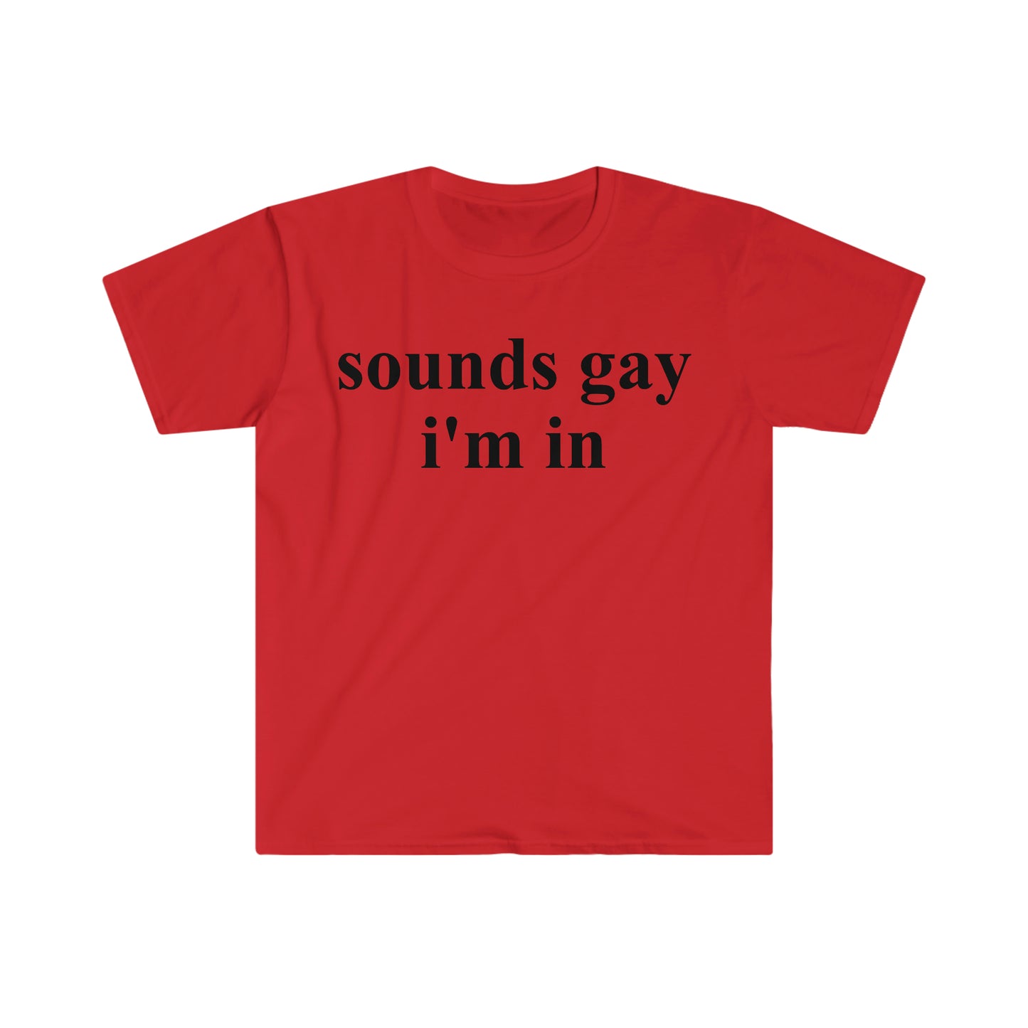 sounds gay i'm in Funny Meme T Shirt