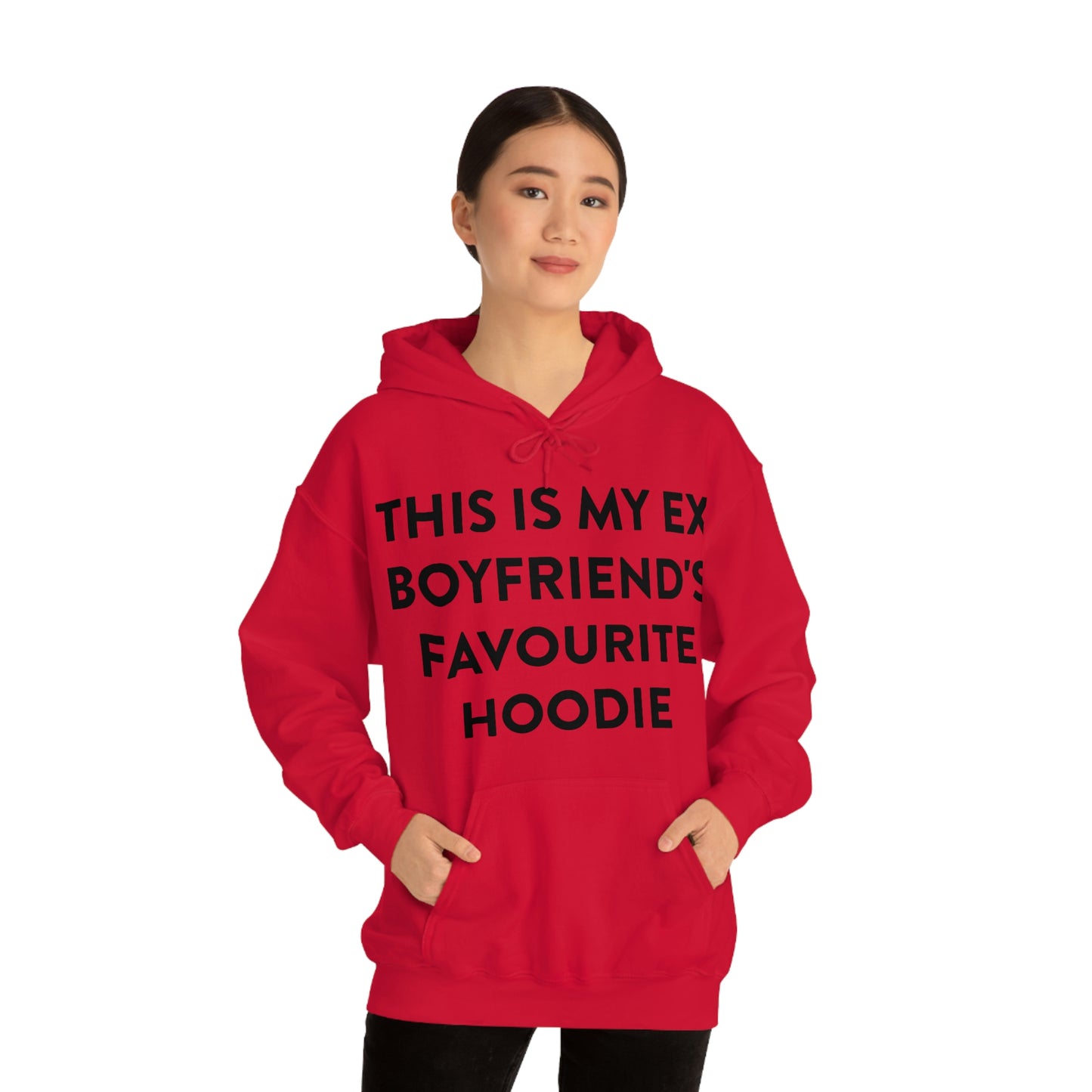 This is my Ex Boyfriend's Favorite Hoodie Funny Meme Hooded Sweatshirt