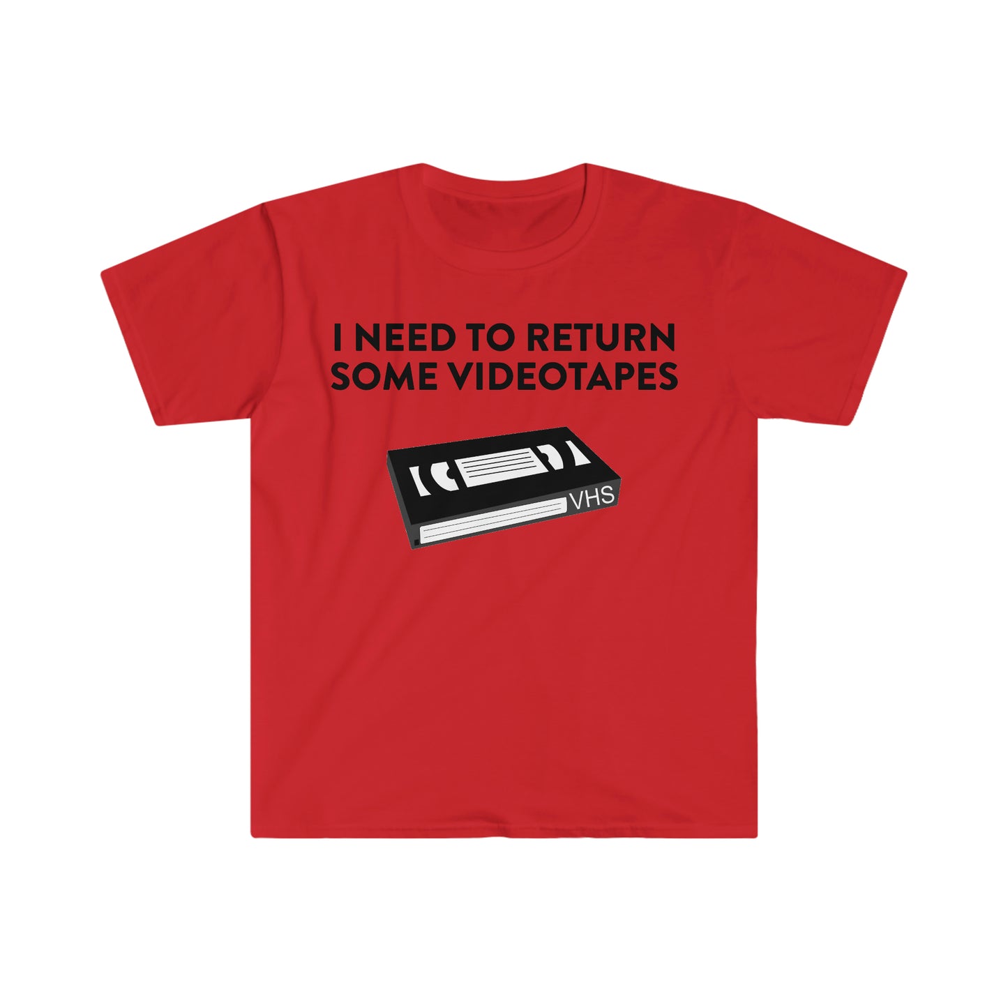 I Need to Return Some Videotapes Patrick Bateman American Psycho Funny Meme T Shirt