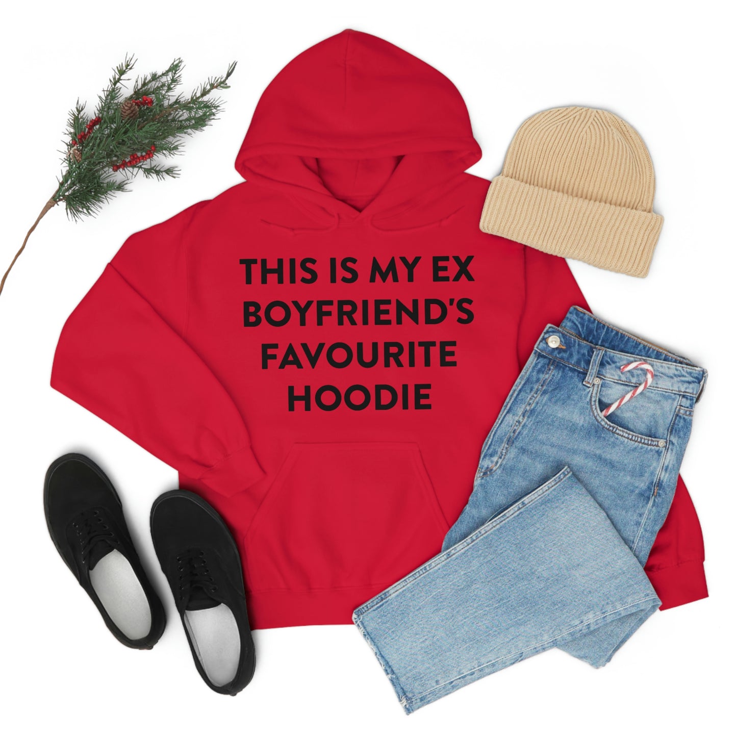 This is my Ex Boyfriend's Favorite Hoodie Funny Meme Hooded Sweatshirt