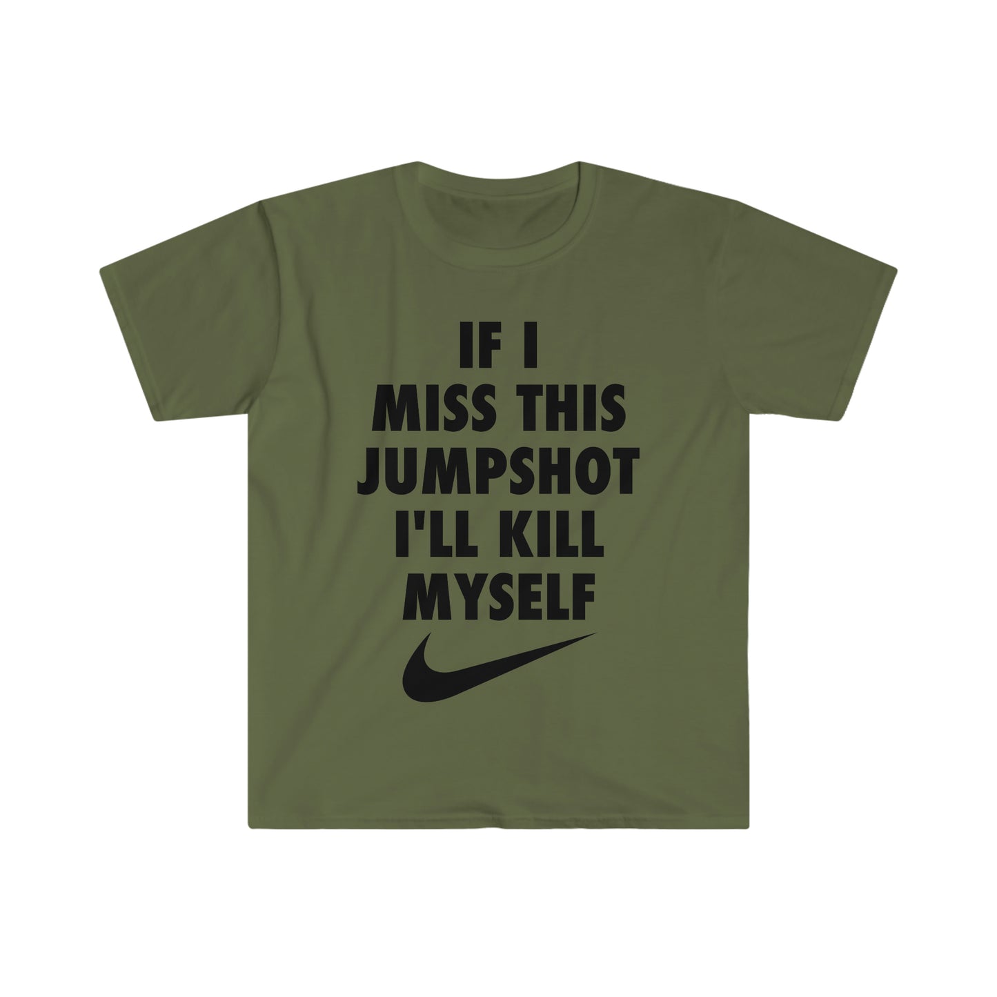 If I Miss this Jumpshot Parody T-Shirt