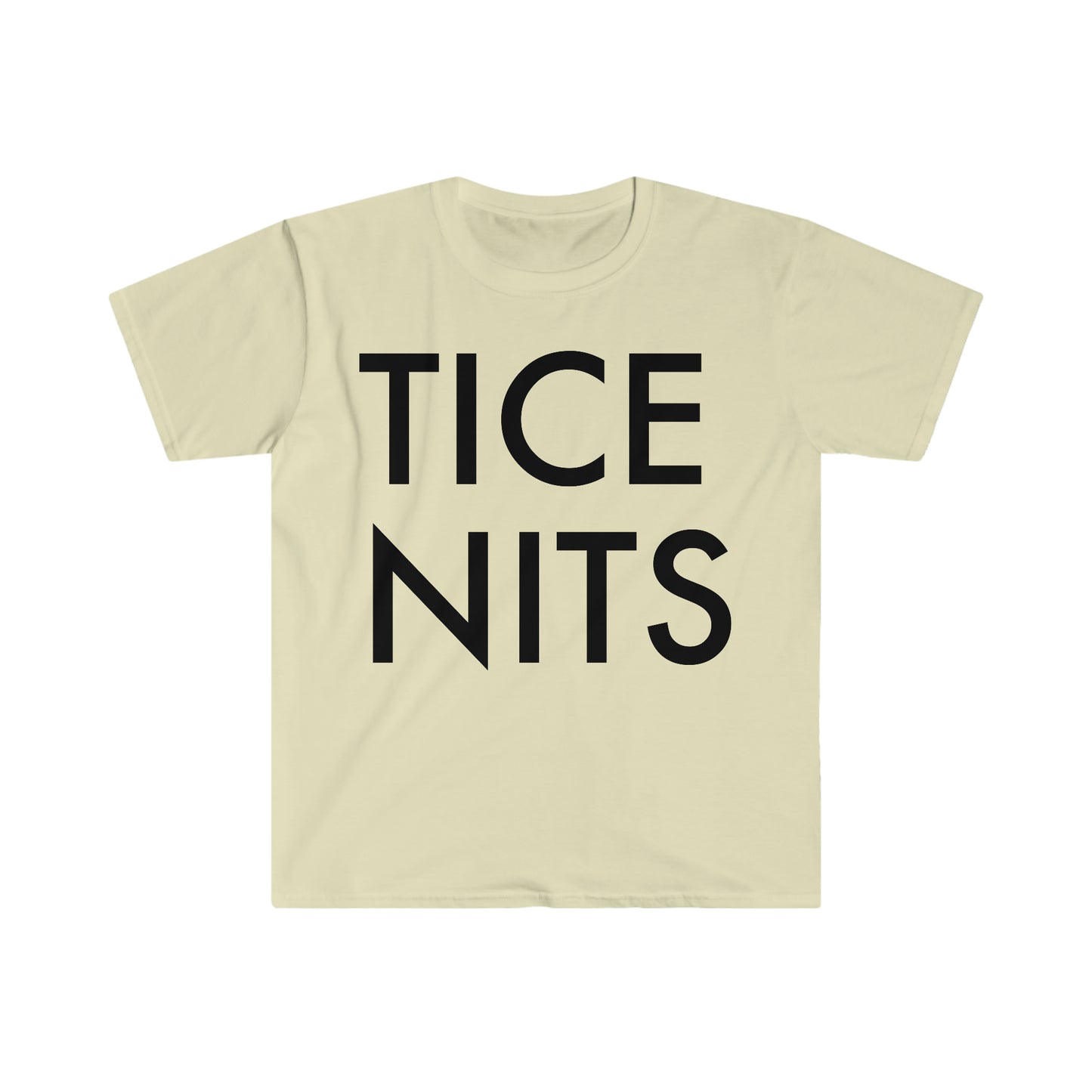 Tice Nits Funny Pun Nice T... Meme T Shirt