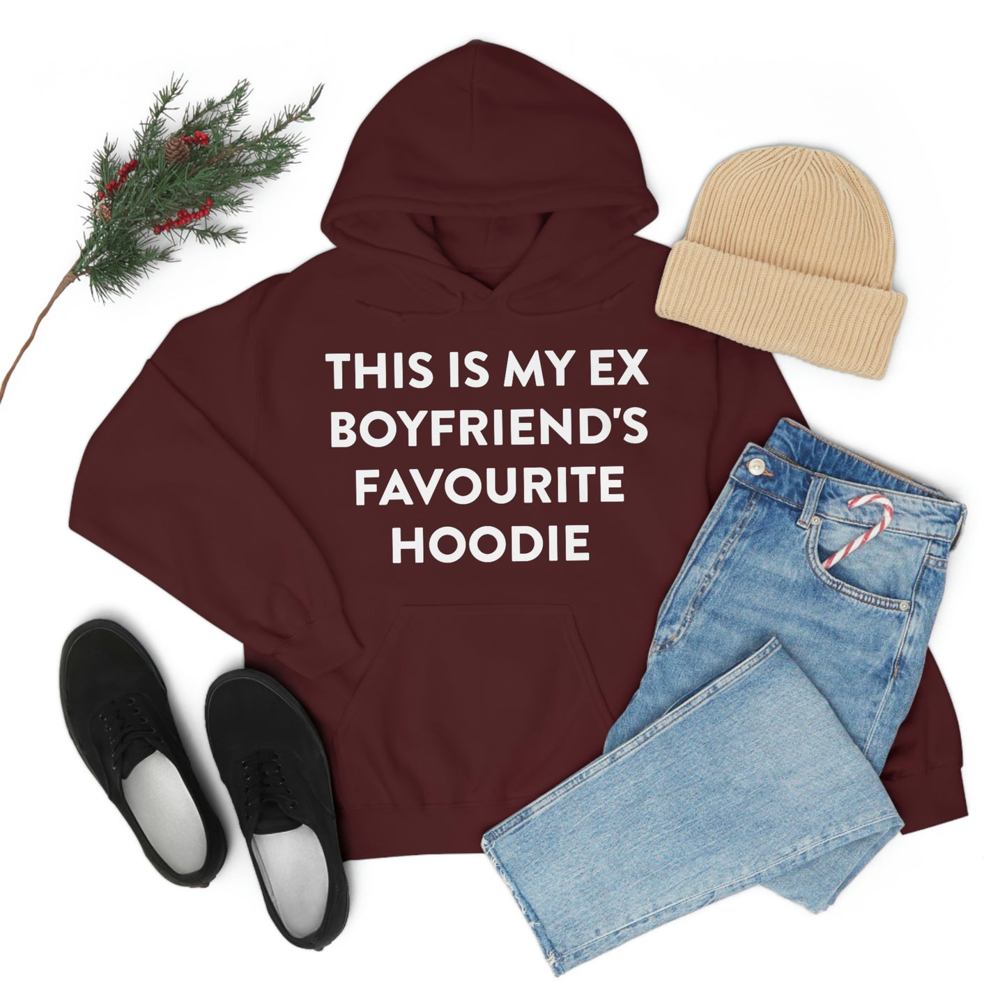 This is my Ex Boyfriend's Favorite Hoodie Funny Meme Hooded Sweatshirt