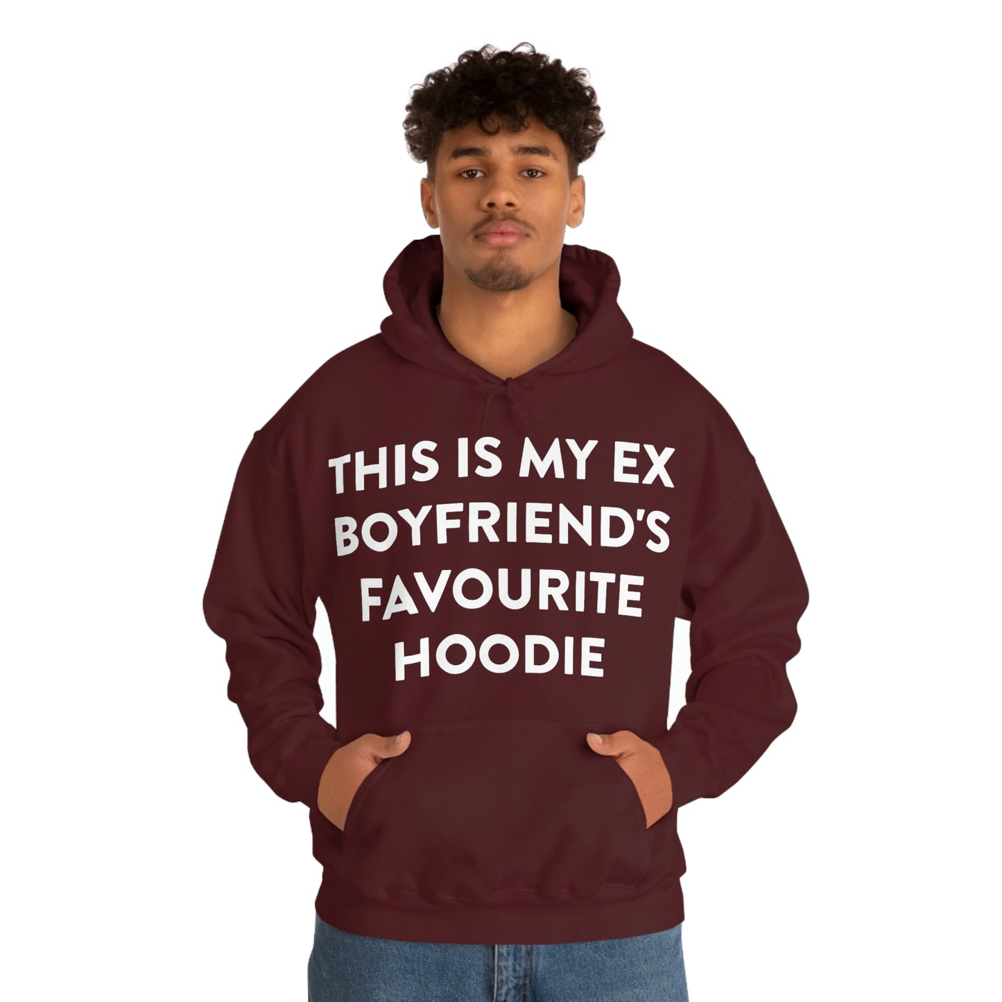 This is my Ex Boyfriend's Favorite Hoodie Funny Meme Hooded Sweatshirt