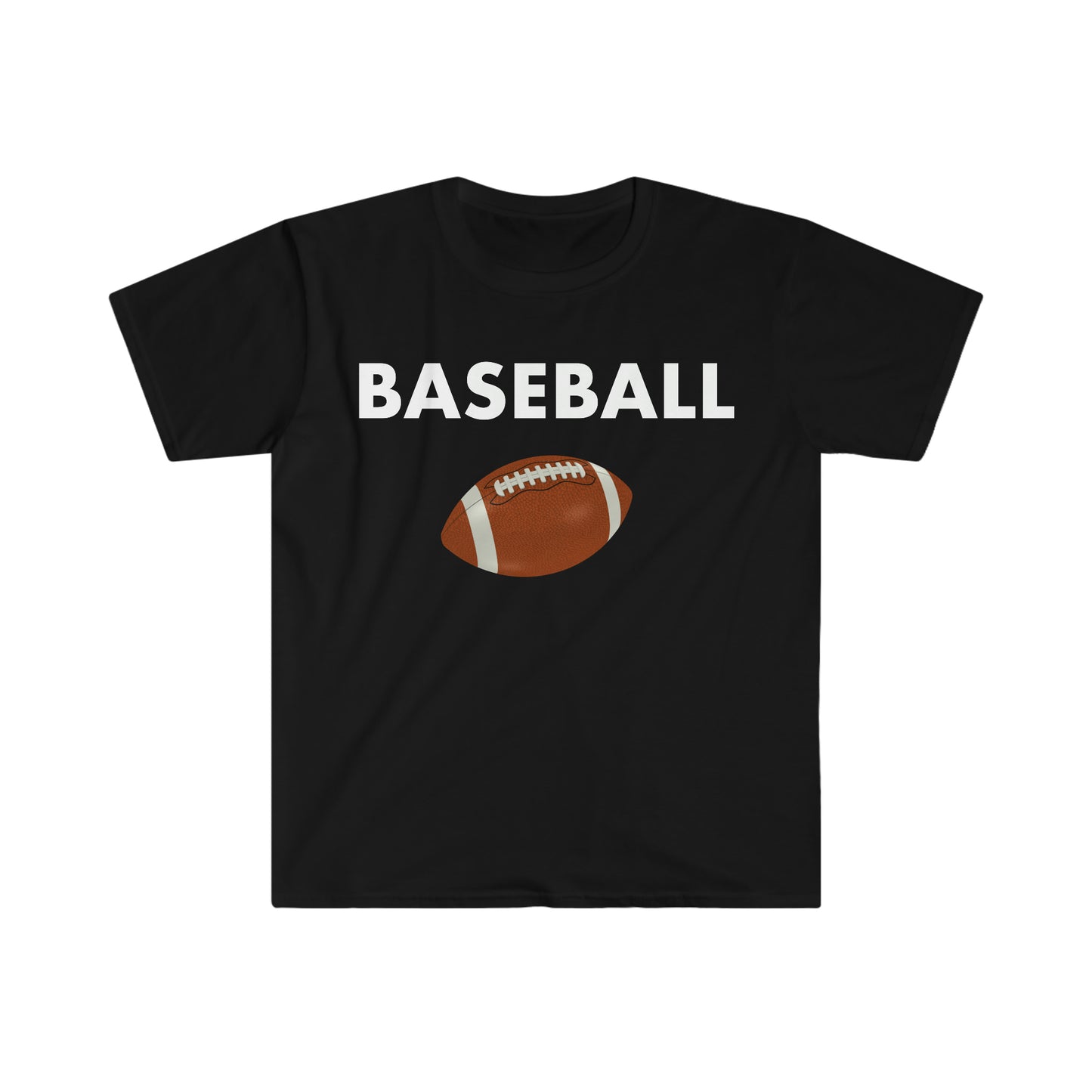 Baseball Football Funny Meme T-Shirt