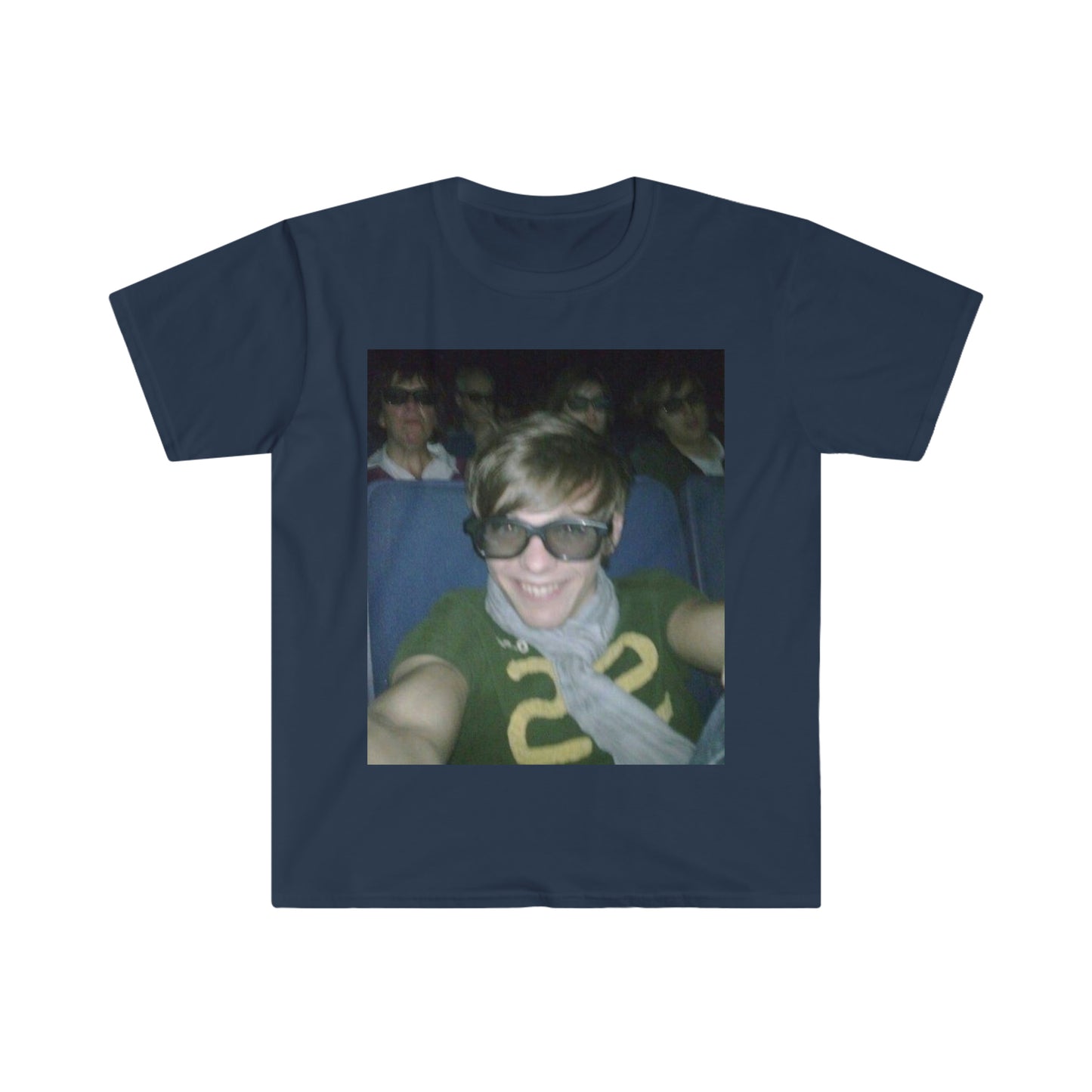 Louis Tomlinson Movie Theatre Selfie Meme T-Shirt Cursed One Direction