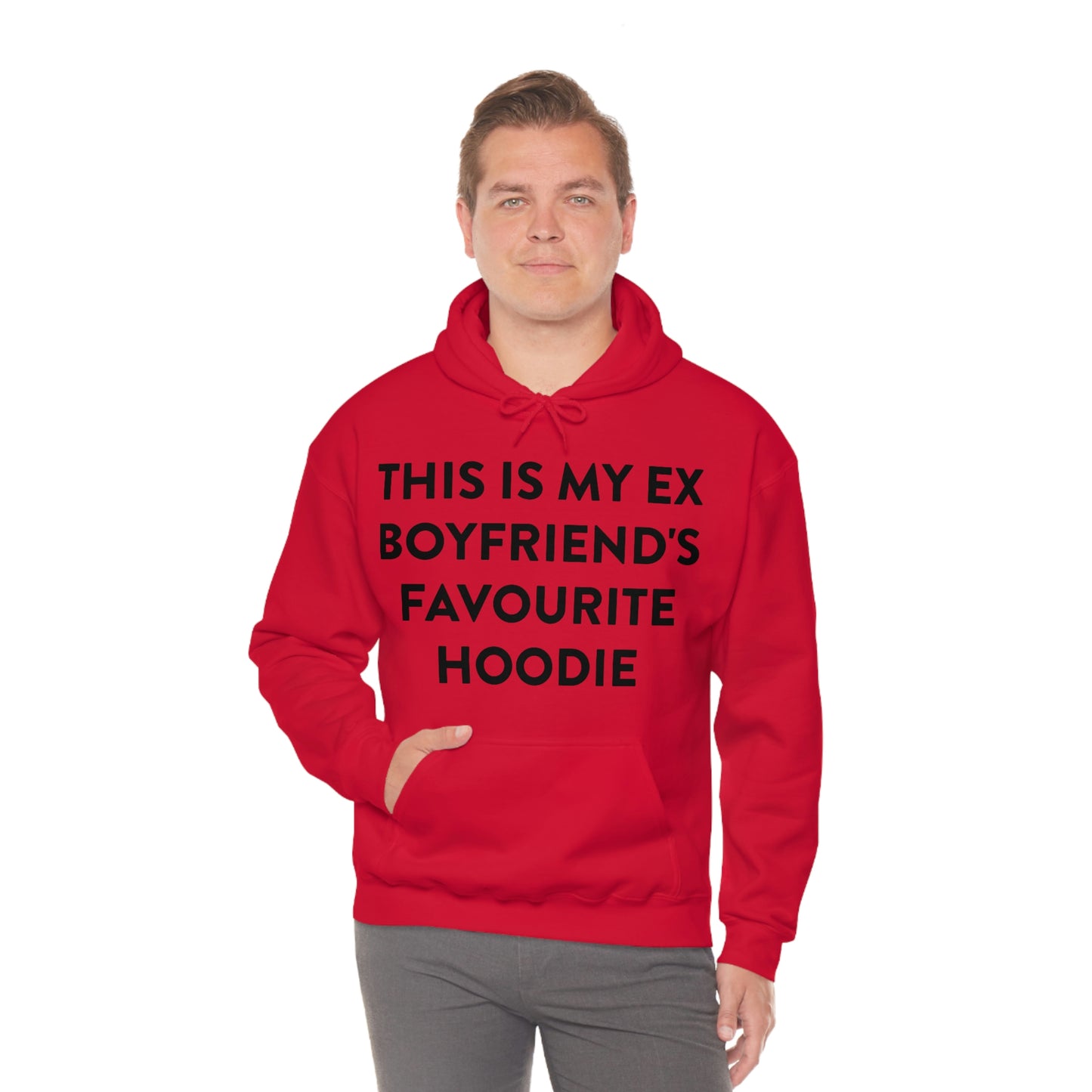 This is my Ex Boyfriend's Favorite Hoodie Funny Meme Hooded Sweatshirt