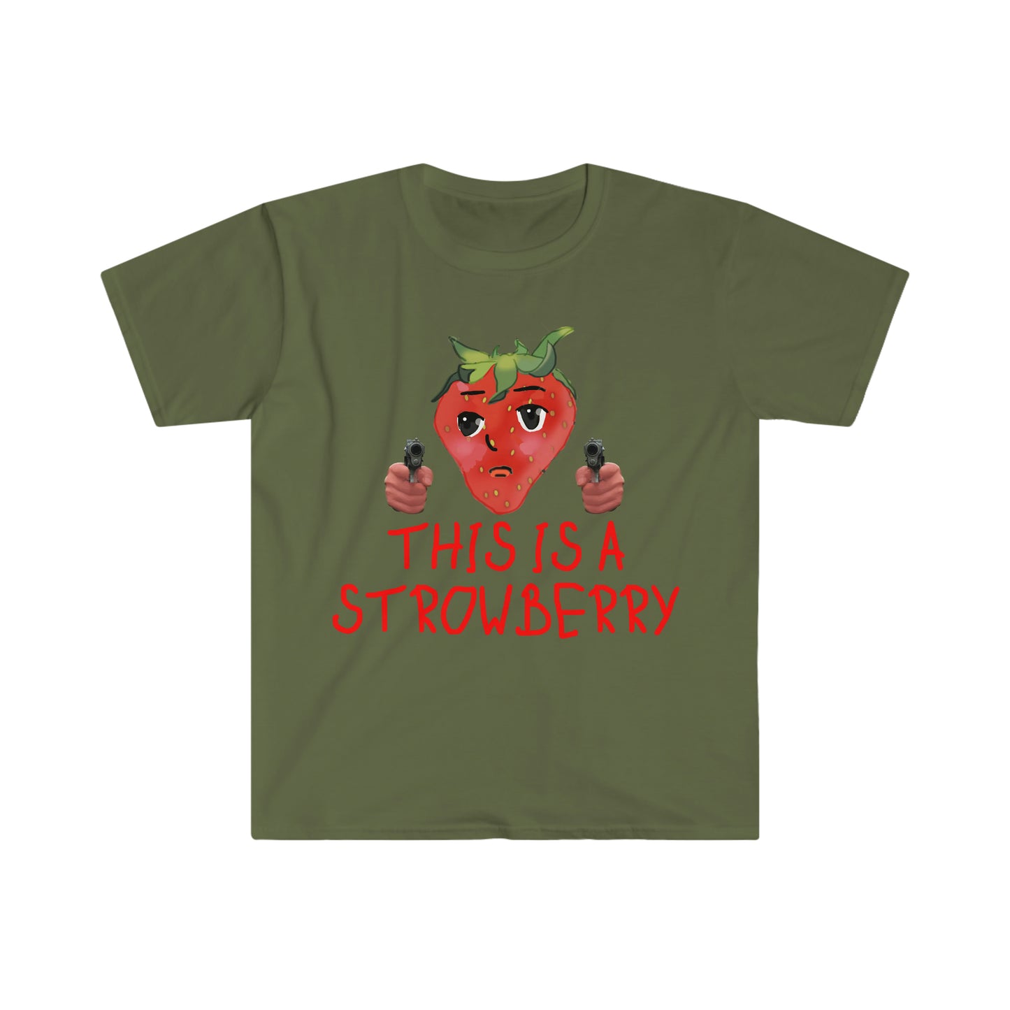 This is a Strowberry Robbery Strawberry Funny Meme T Shirt