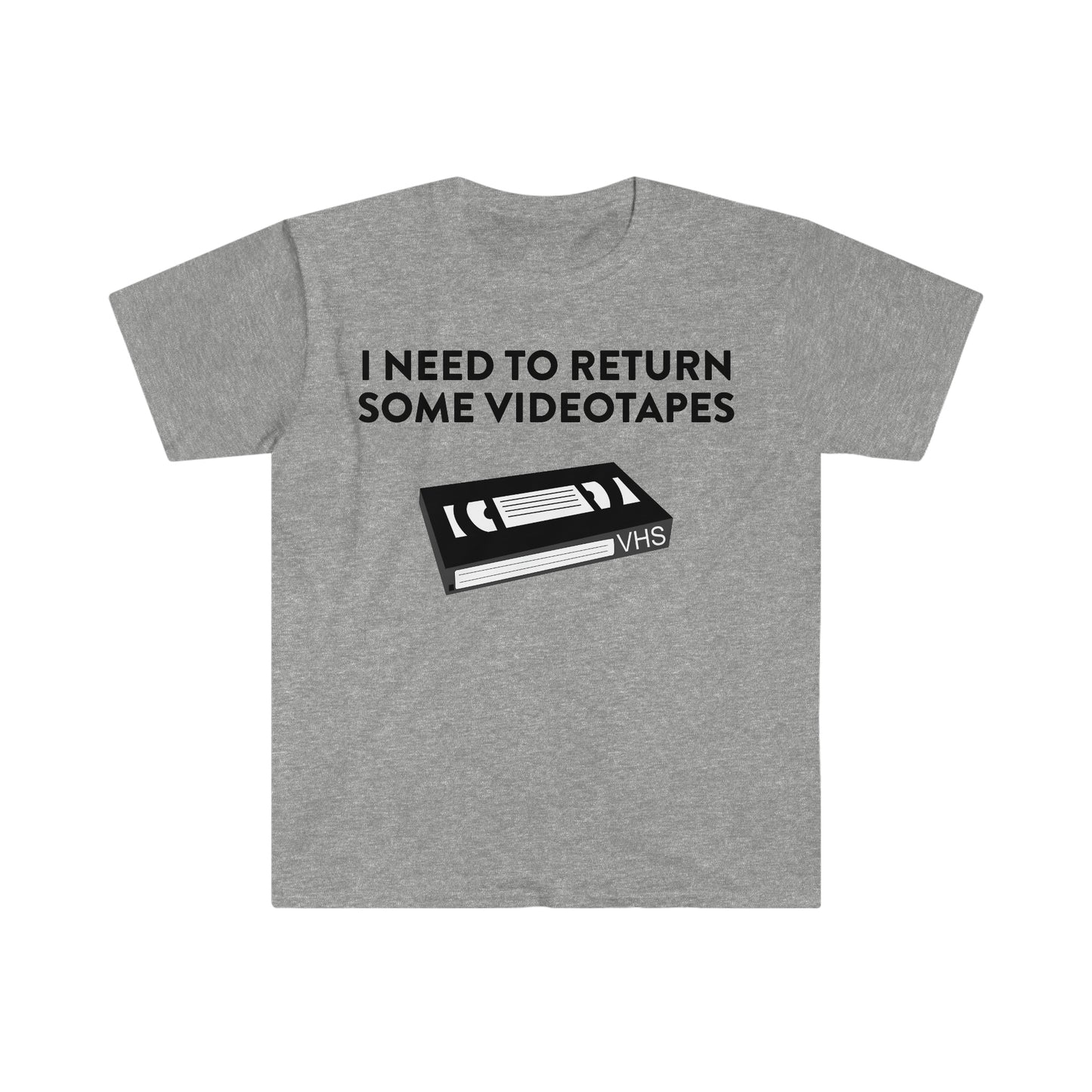 I Need to Return Some Videotapes Patrick Bateman American Psycho Funny Meme T Shirt