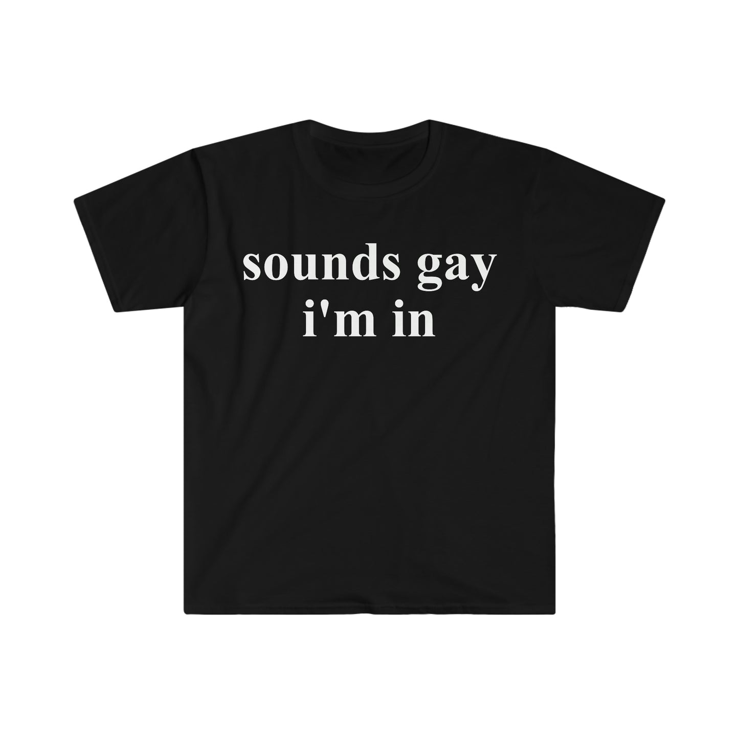 sounds gay i'm in Funny Meme T Shirt