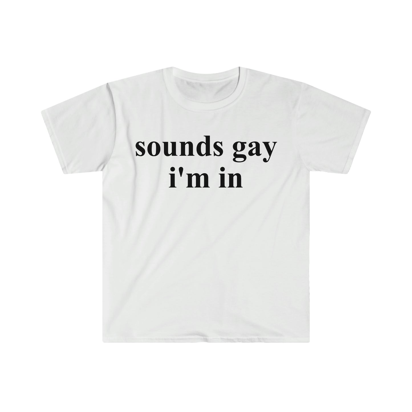 sounds gay i'm in Funny Meme T Shirt